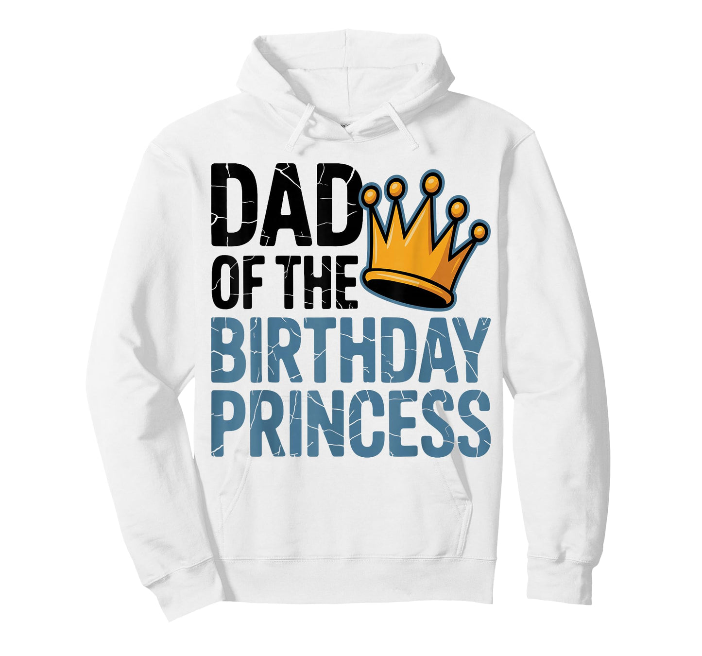 Dad of The Birthday Princess, Family Matching Birthday Girl T-Shirt