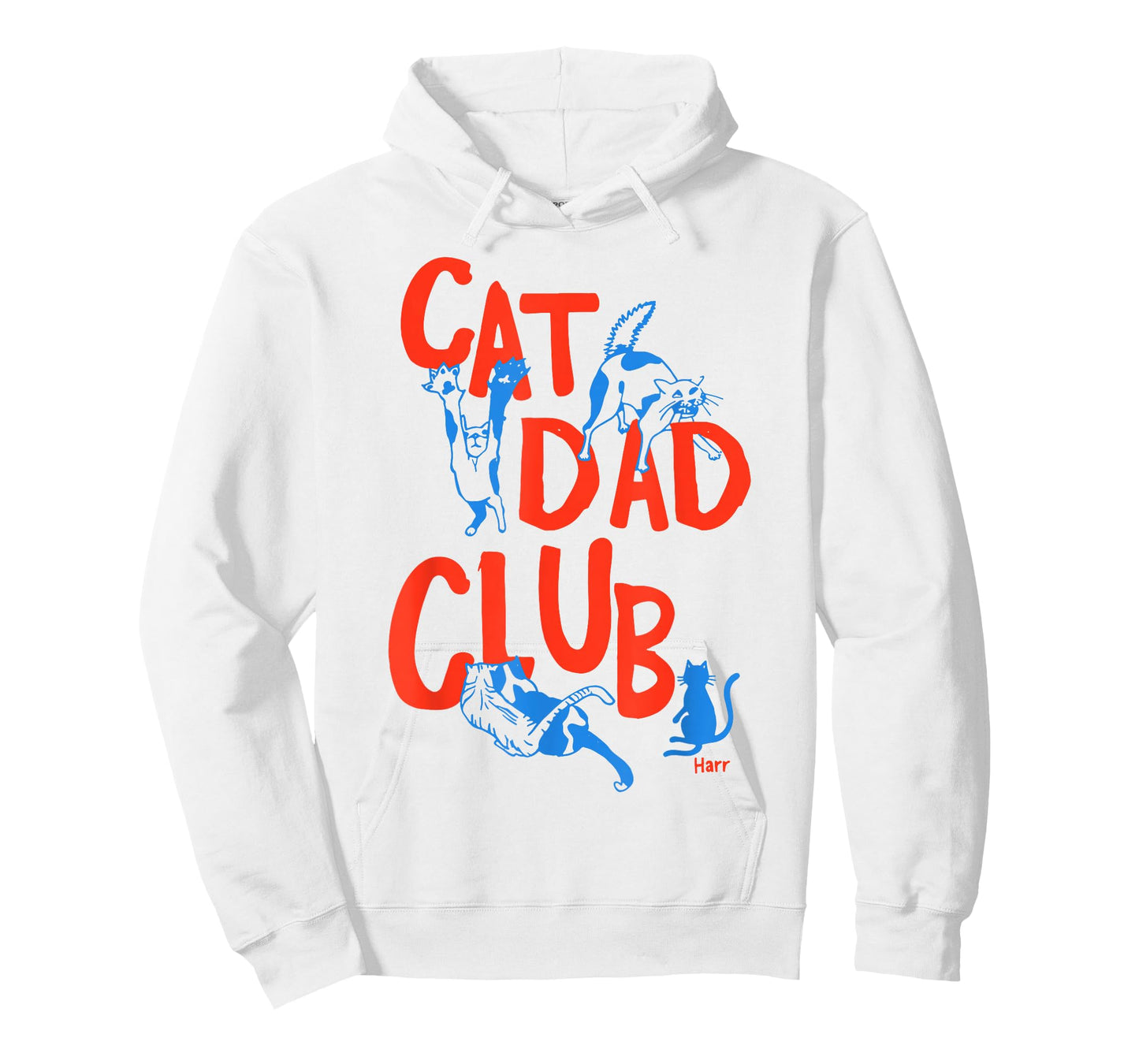 Vintage Cat Dad Club Life is Better with Cats Funny Cat Dad T-Shirt