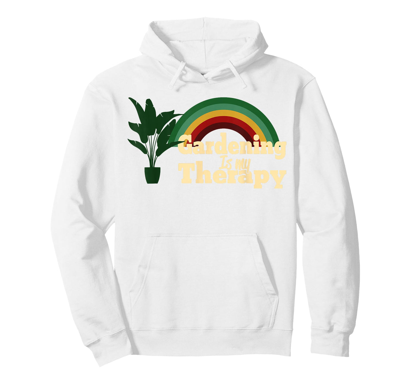 Gardening is My Therapy Rainbow Plants Garden Men Women T-Shirt