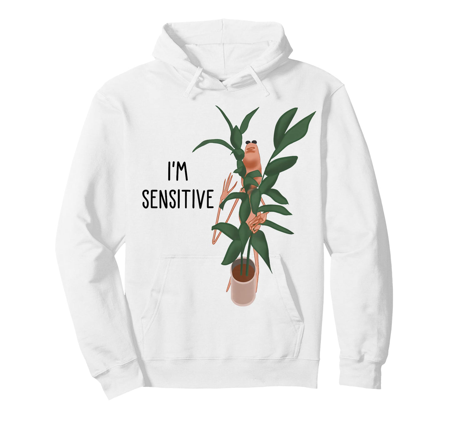 Marcus The Worm I’m Sensitive Funny Meme Brain Rot T-Shirt