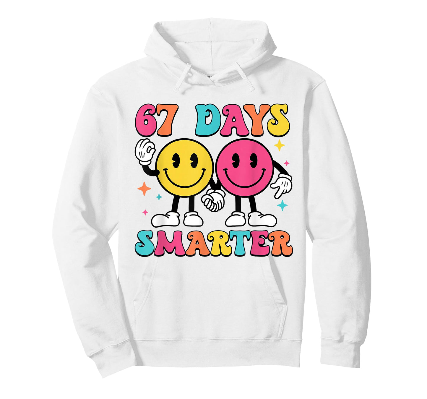 67th Day of School 67 Days Smarter Teacher Student Six Seven T-Shirt