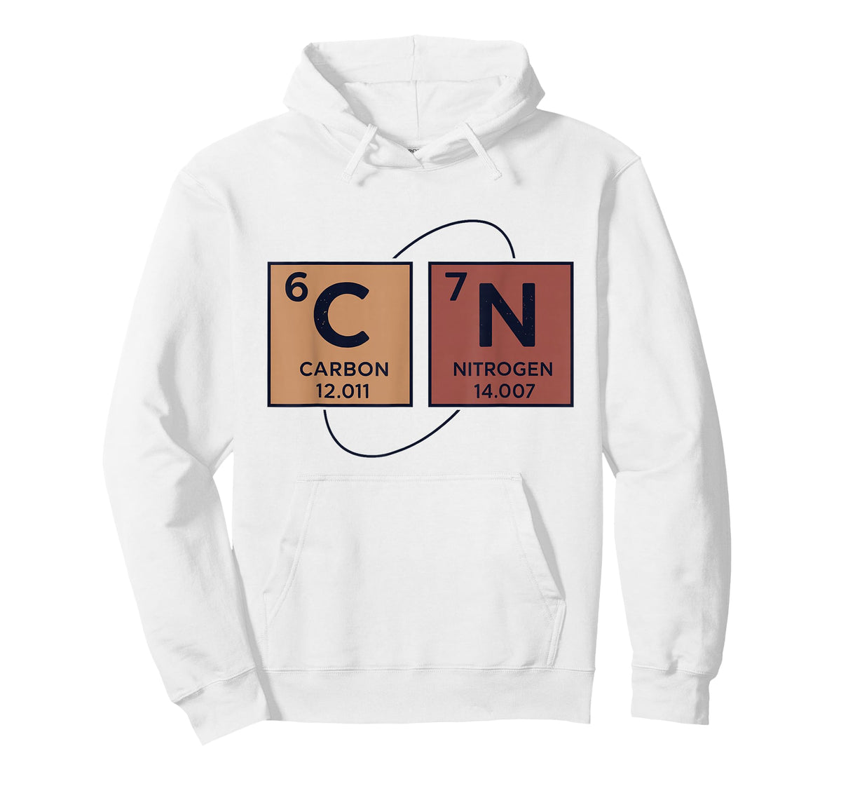 Retro Funny 6 7 Carbon Nitrogen Periodic Six Seven Physics T-Shirt