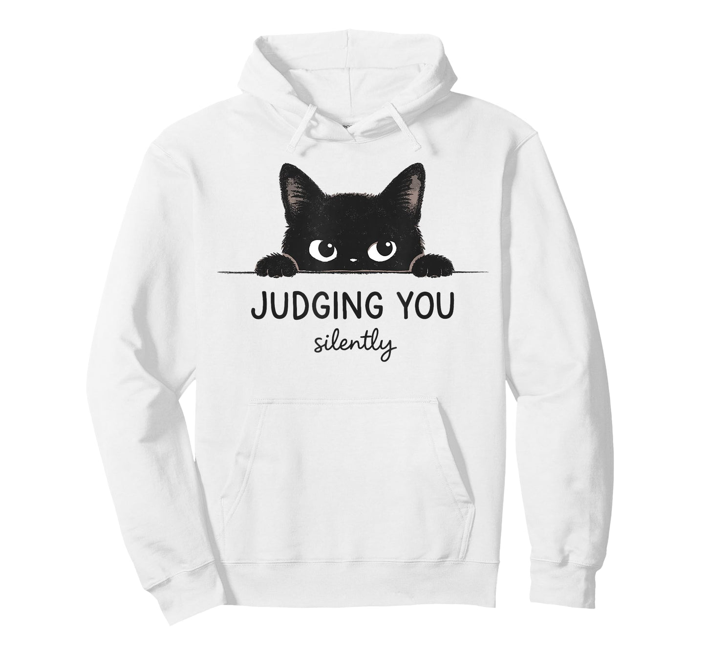 Funny Cat Shirt Judging You Silently Retro Vintage Kitty T-Shirt