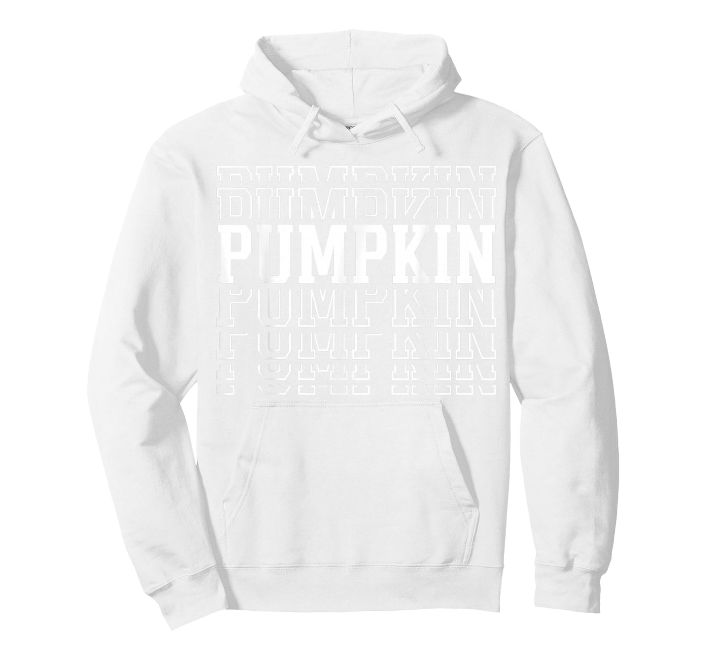 Pumpkin Layered Text Costume Autumn Lover T-Shirt