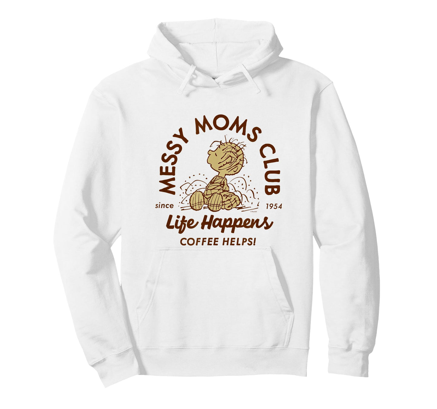 Pigpen - Messy Moms Club - Coffee Helps T-Shirt