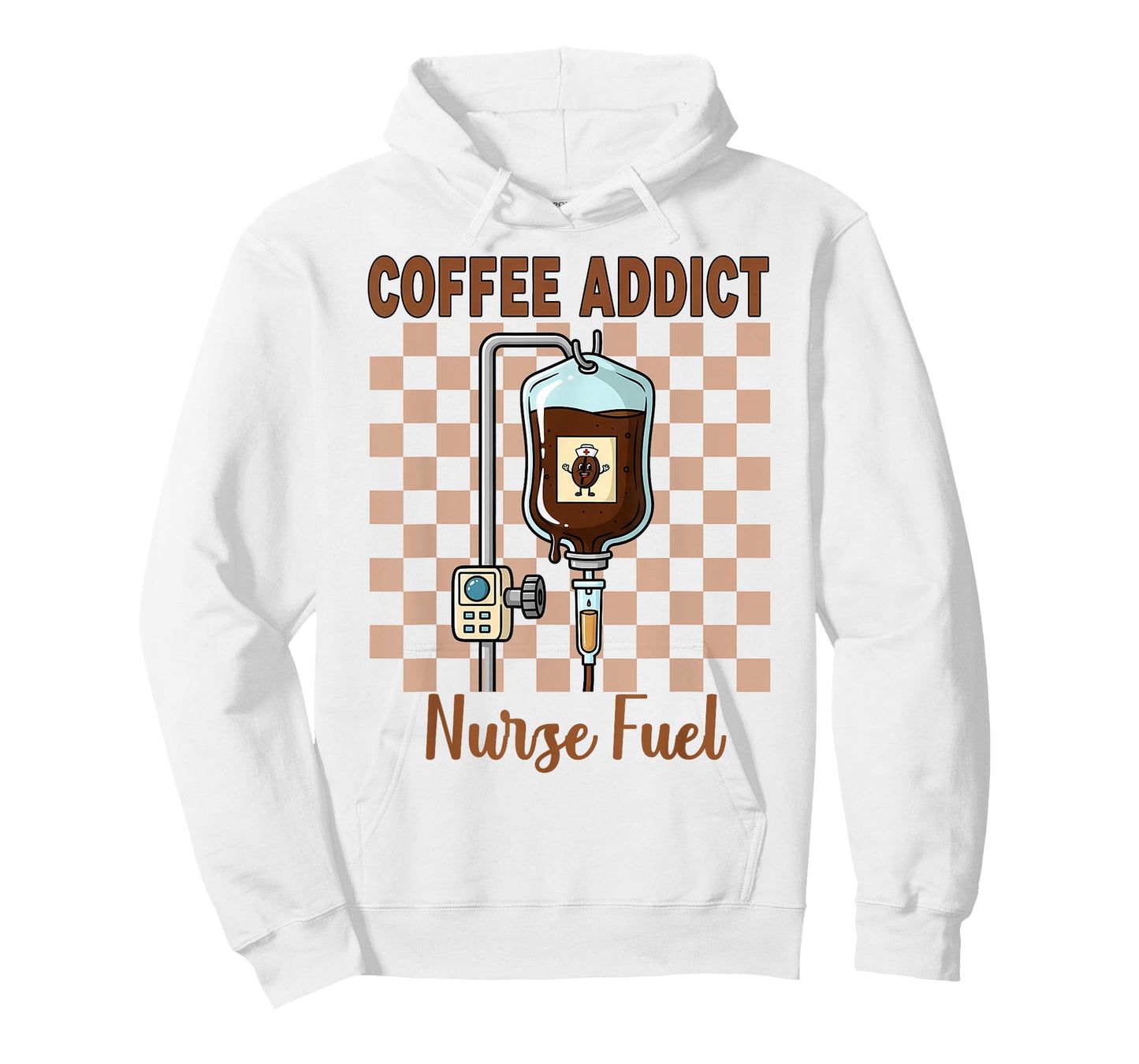 Funny Coffee Lover Nurse Fuel Tee for RN LPN Nurse Women T-Shirt