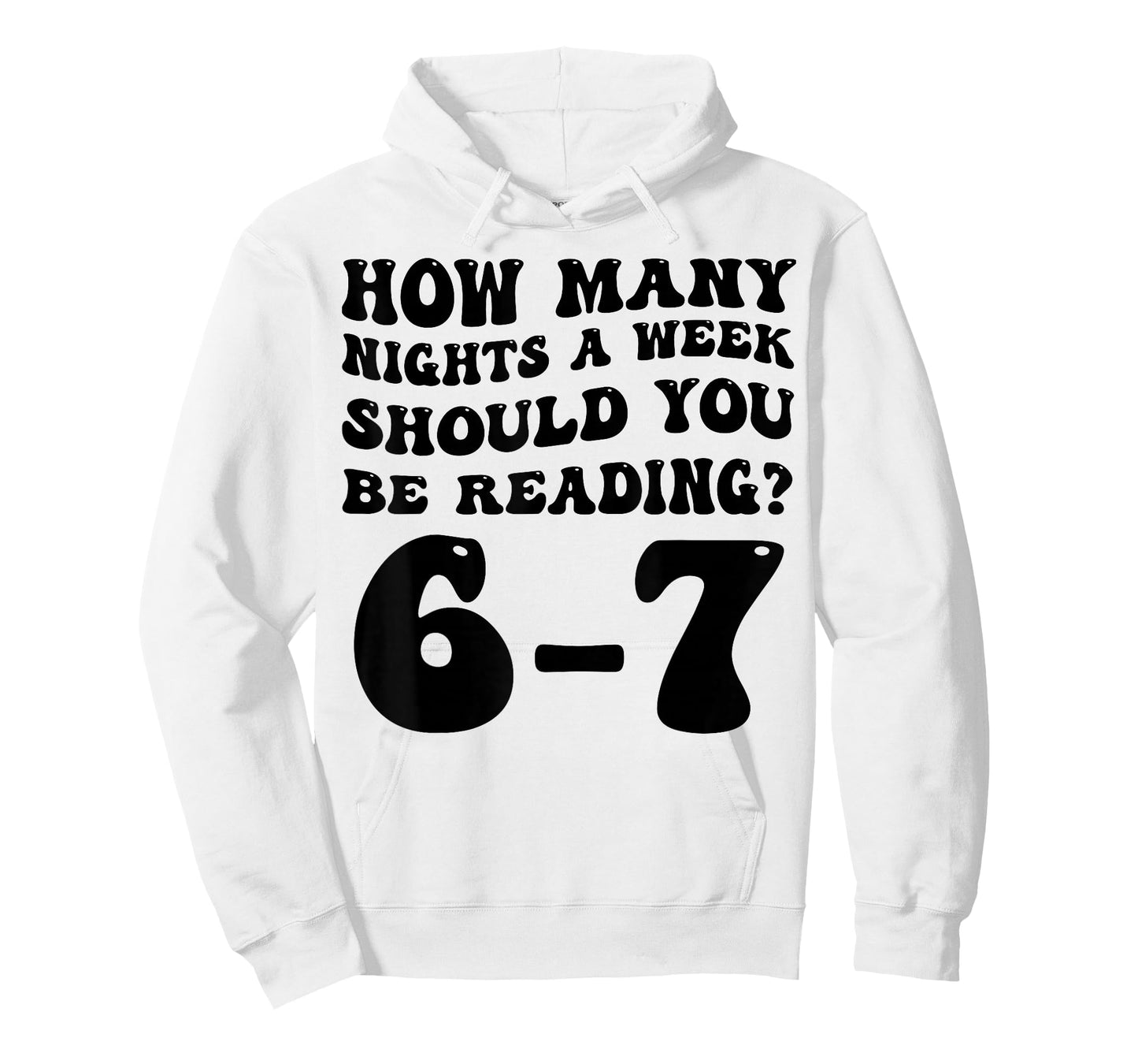 How Many Nights Reading 6 7 Funny Groovy Meme Quote T-Shirt