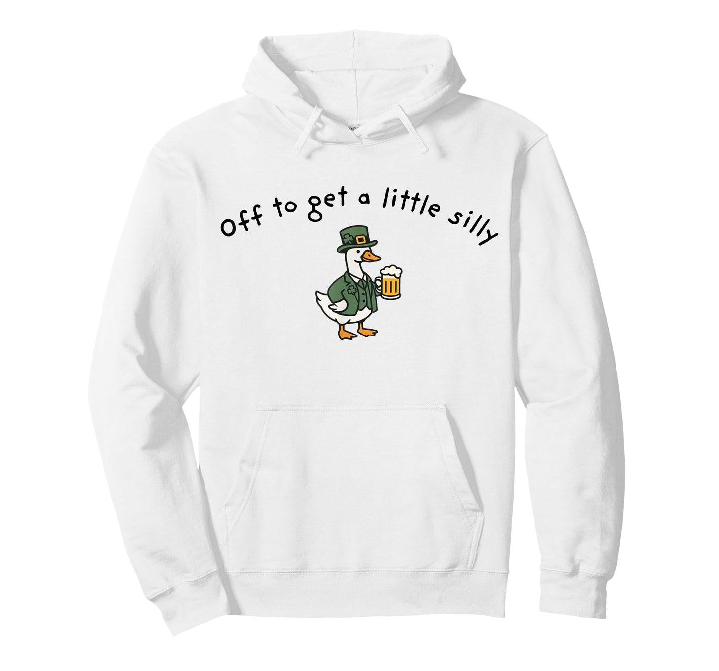 Off to Get a Little Silly Funny Goose Beer Drinking Lover T-Shirt
