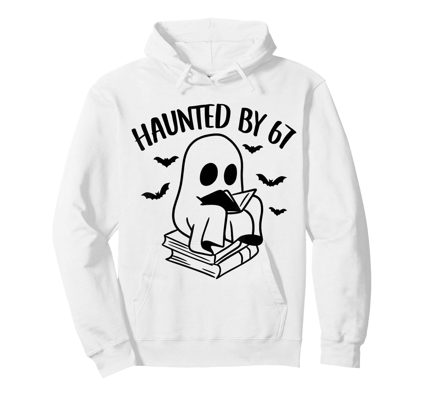 Haunted by 67 Meme Saying 6 7 Six Seven Boo Ghost Halloween T-Shirt