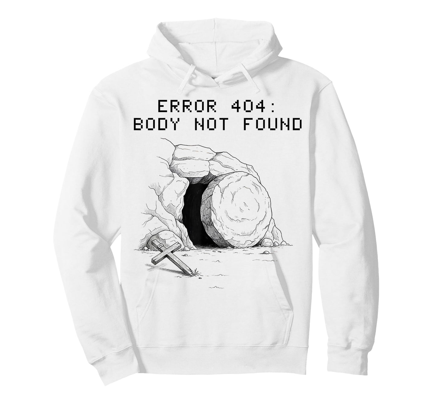 Error 404 Empty Tomb Easter Jesus Resurrection Christian T-Shirt