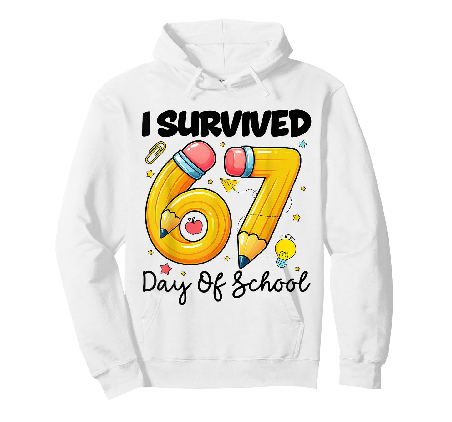 I Survived 67 Days of School Six Seven Meme Teacher Student T-Shirt