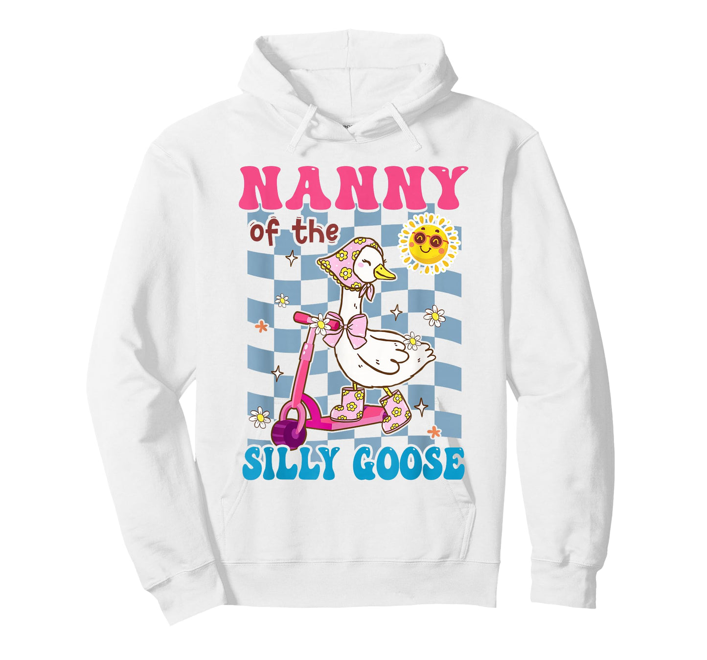 Nanny of The Silly Goose First Birthday Family Matching T-Shirt