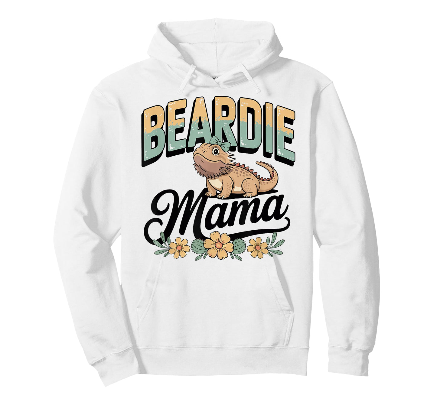Beardie Mama Bearded Dragon Mom T-Shirt