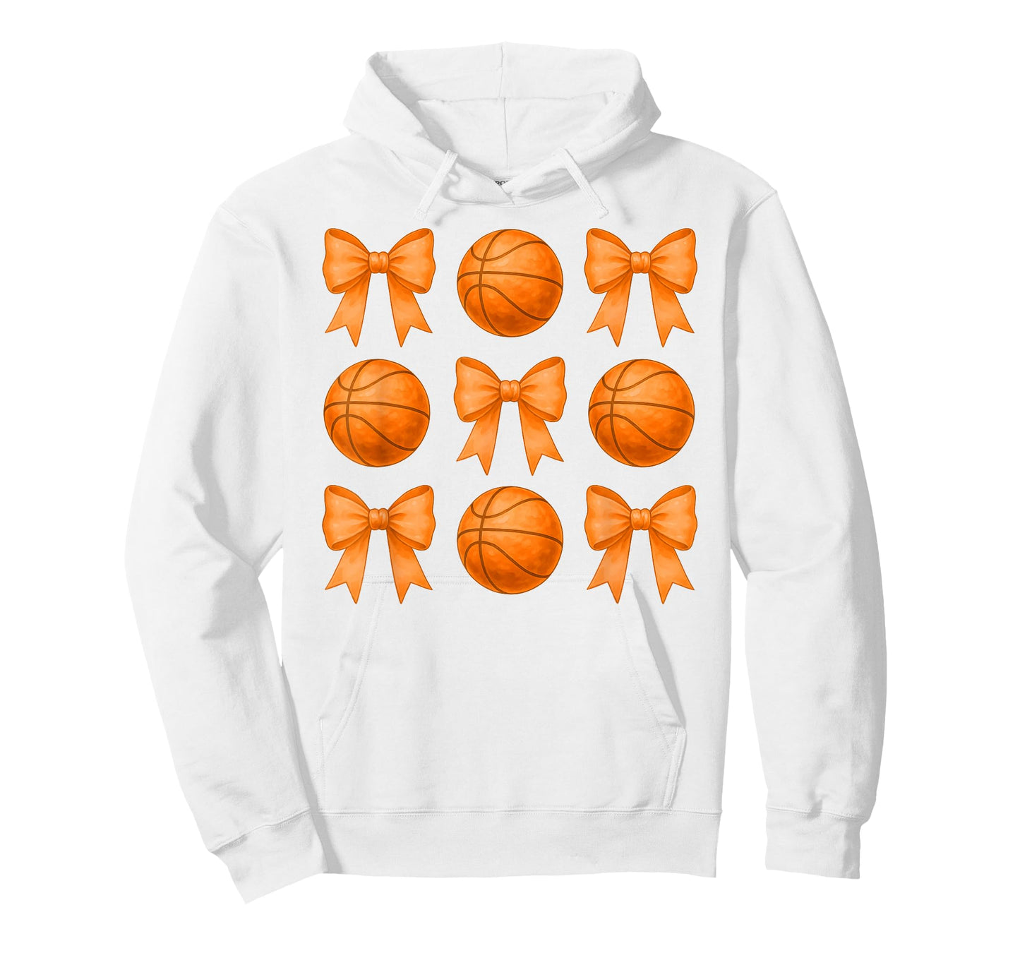 Basketball Mom Sister Coquette Bows Cute Girls Basketball T-Shirt