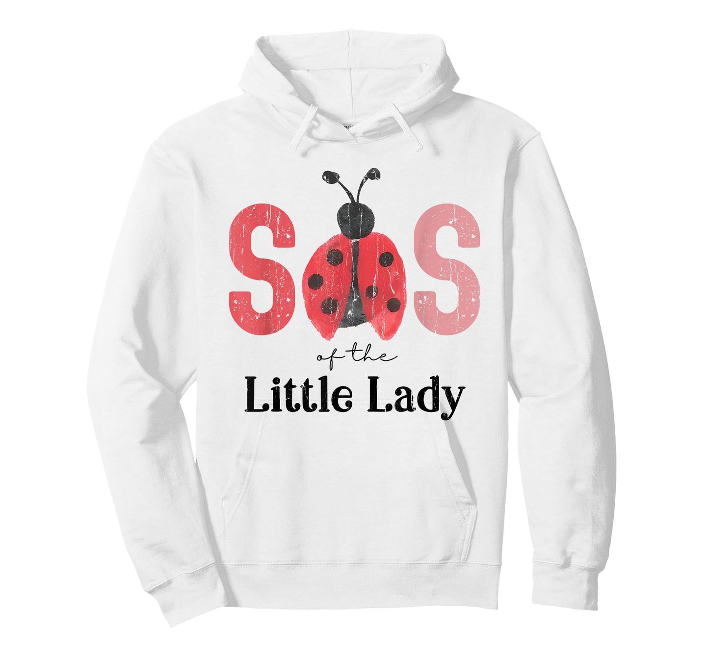 Sis of The Little Lady, Sister Ladybug First Birthday T-Shirt