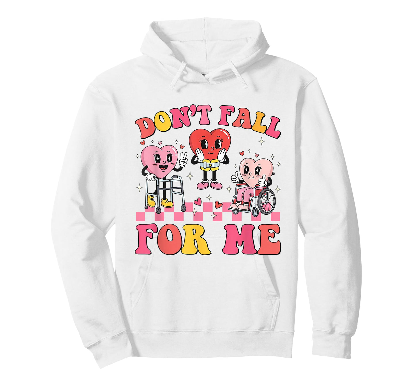 Don't Fall for-Me Physical Therapy Valentine Fall Prevention T-Shirt