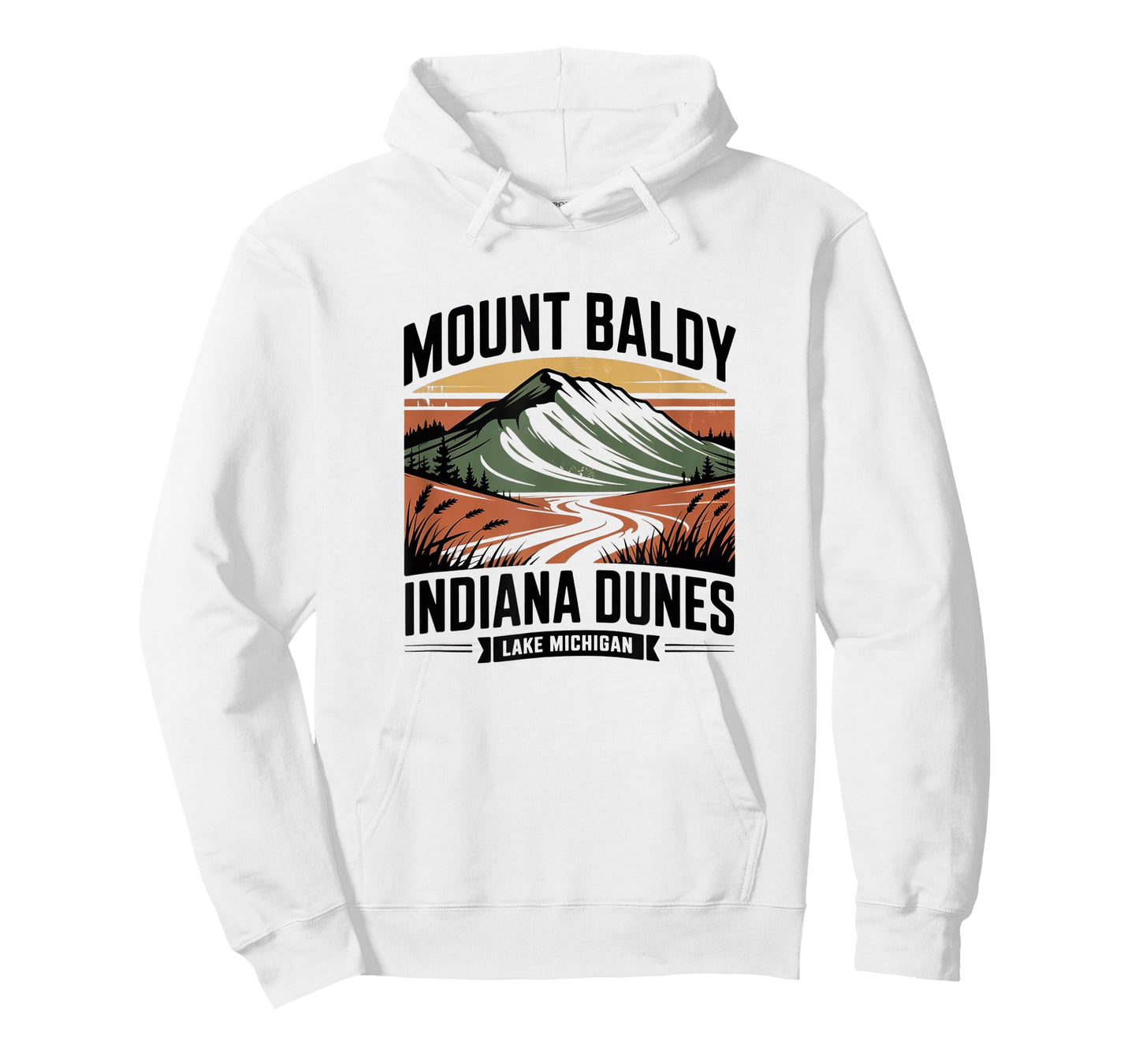 Mount Baldy Indiana Dunes Lake Michigan Great Lakes T-Shirt
