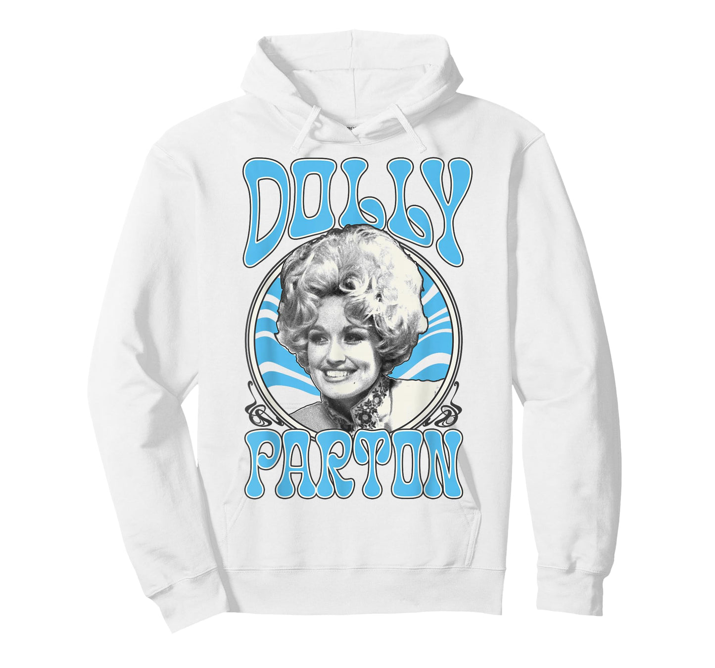 Dolly Parton 70's Retro Text Vintage Style Music Poster T-Shirt