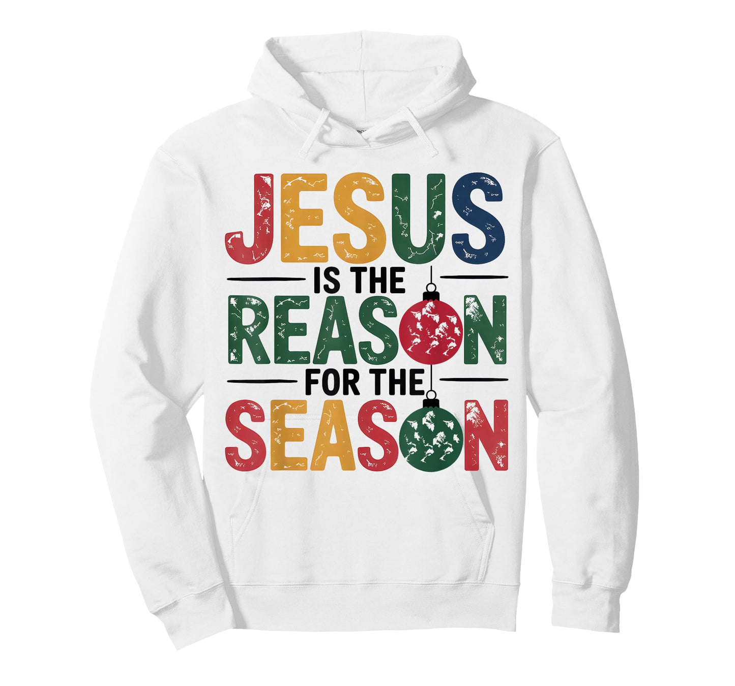 Jesus is The Reason for The Season Christian Christmas T-Shirt