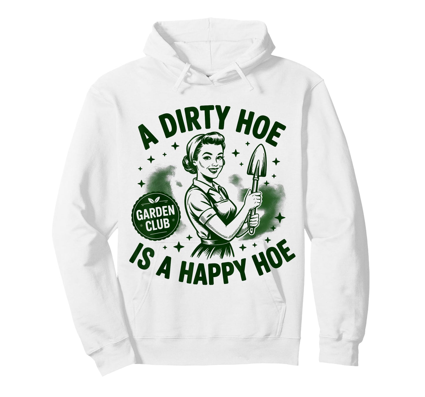 Garden Club A Dirty Hoe is A Happy Hoe Vintage T-Shirt