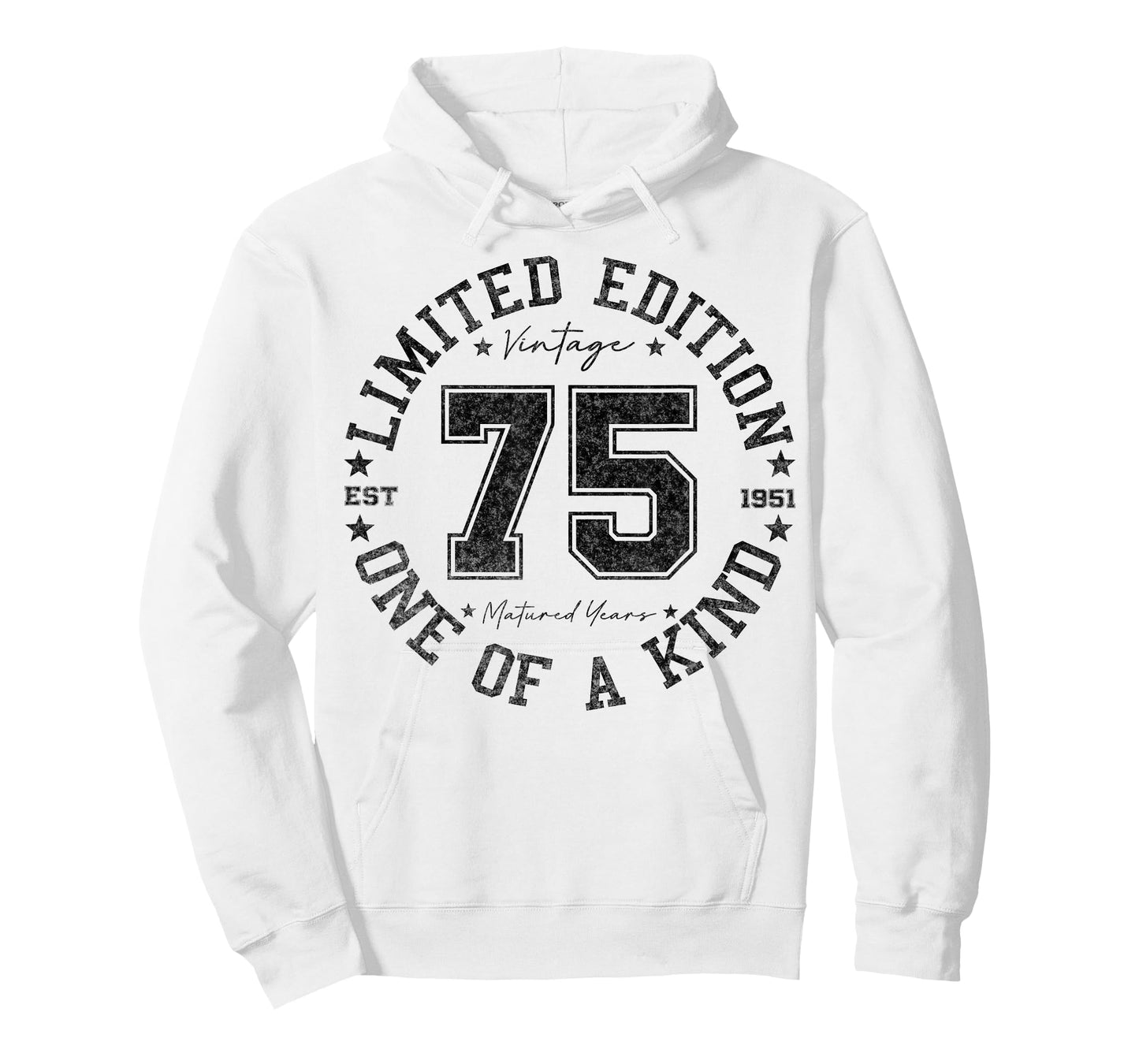 75 Year Old Gifts Vintage 1951 Limited Edition 75th Birthday T-Shirt