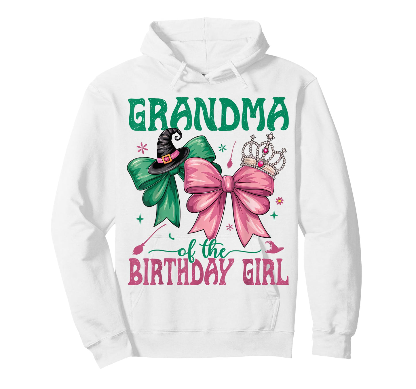 Grandma of The Birthday Girl Matching Witch Family Bday Part T-Shirt