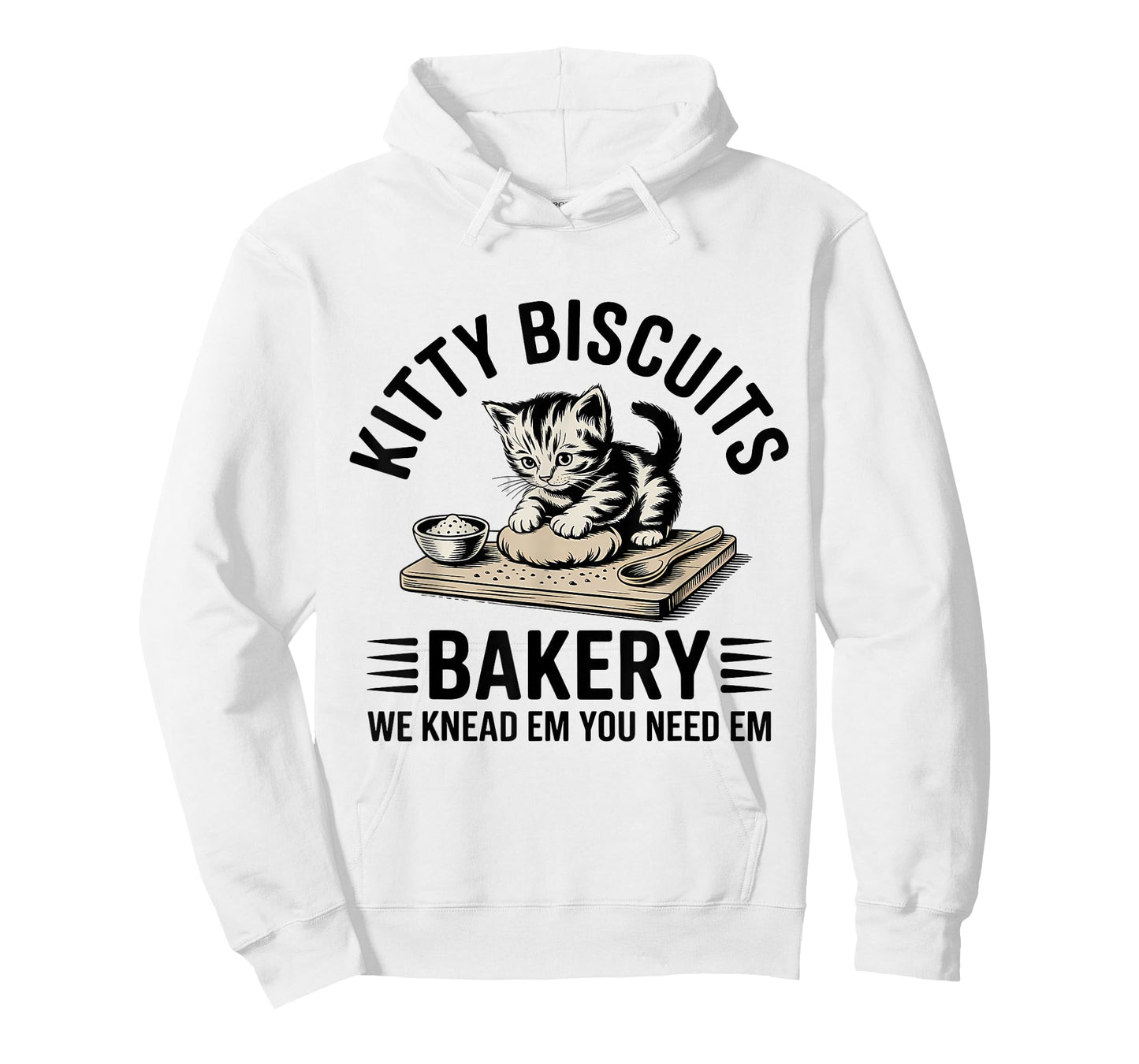 Baking Cat Kitty Biscuits We Knead Em You Need Em T-Shirt