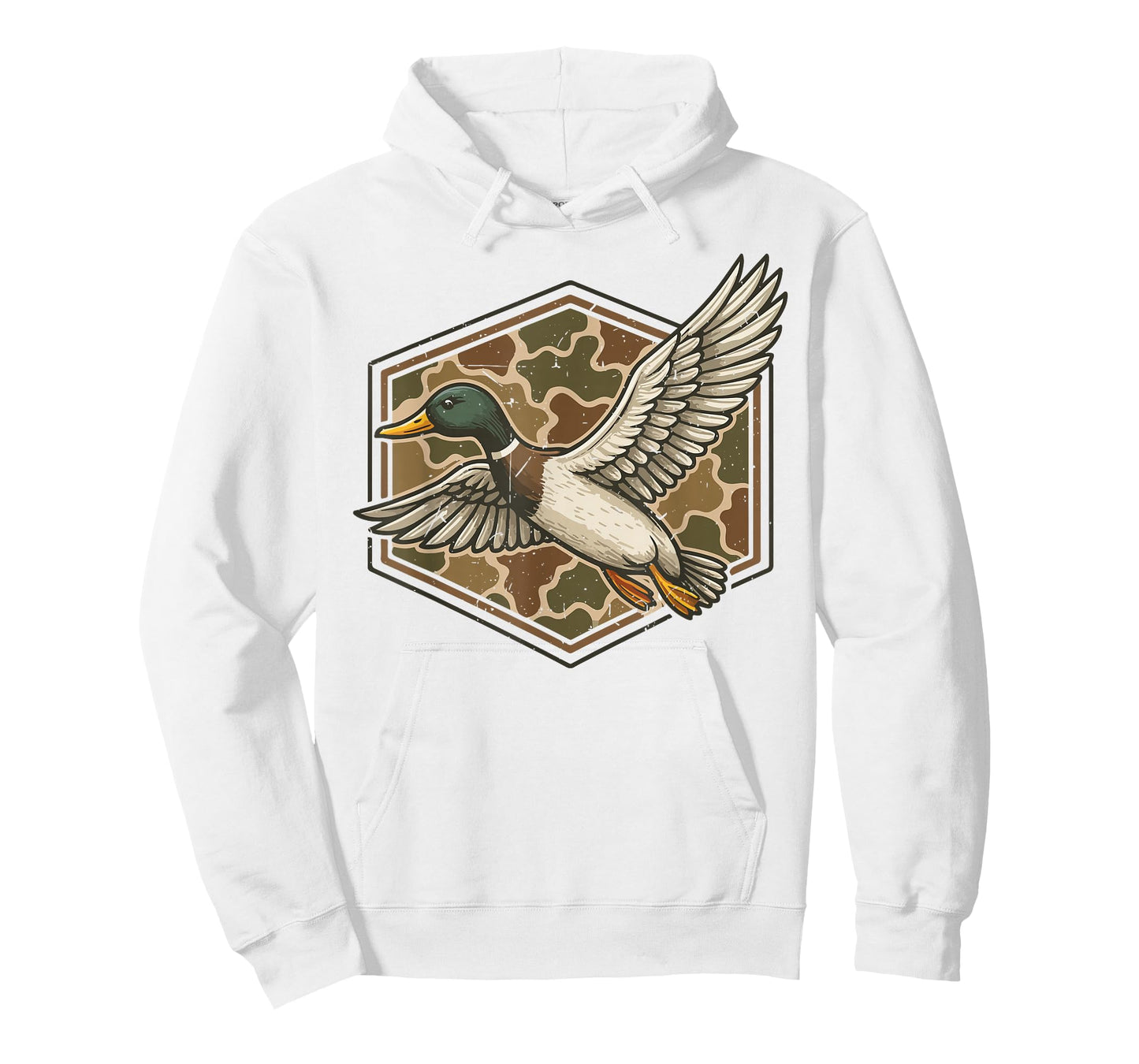 Mallard Duck Hunting Camo Youth Boys Men Camouflage Hunting T-Shirt