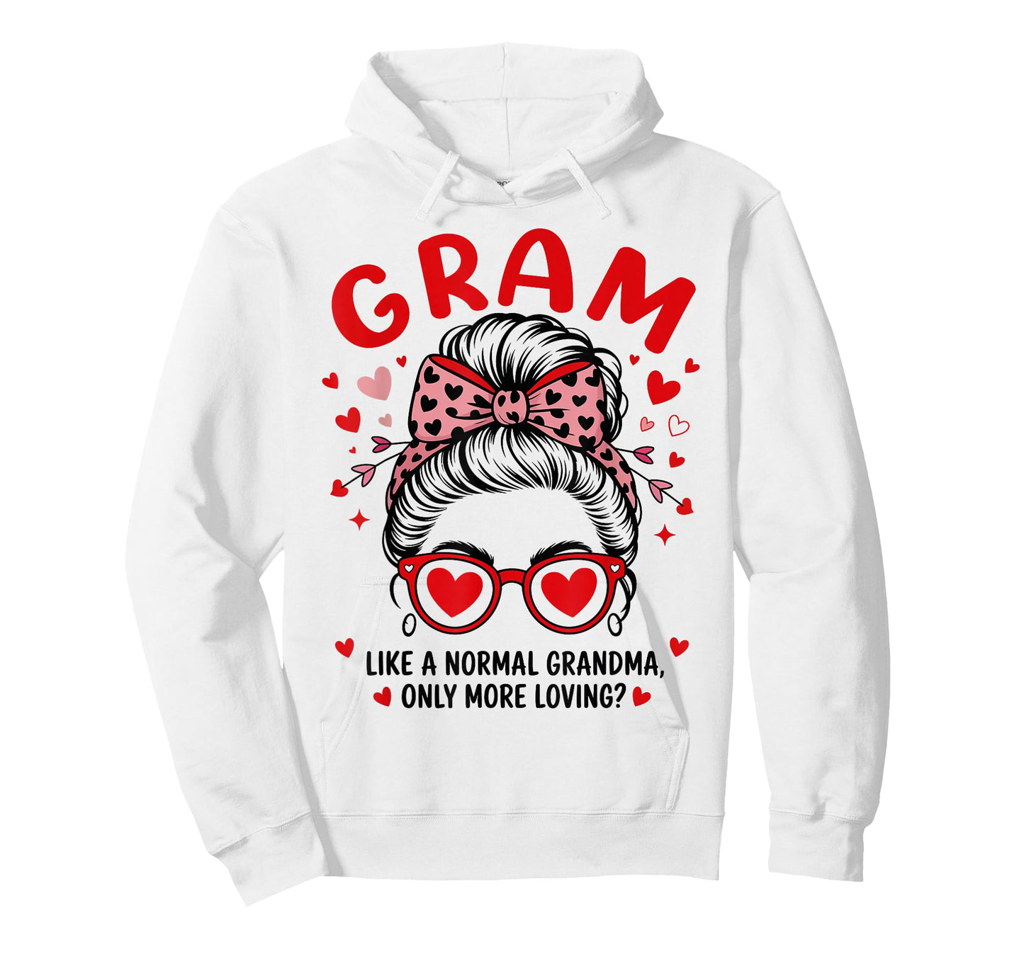 GRAM Valentine Quote for Loving Grandma with Cute Bow T-Shirt