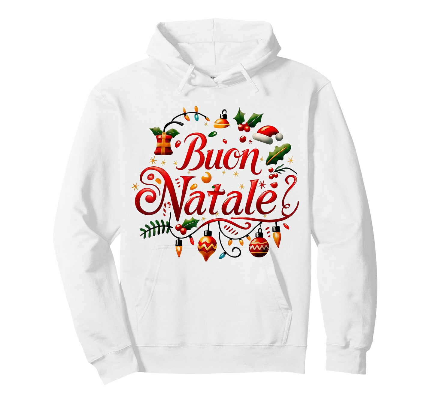 BUON Natale Italian Merry Christmas Tree Xmas for Men Women T-Shirt