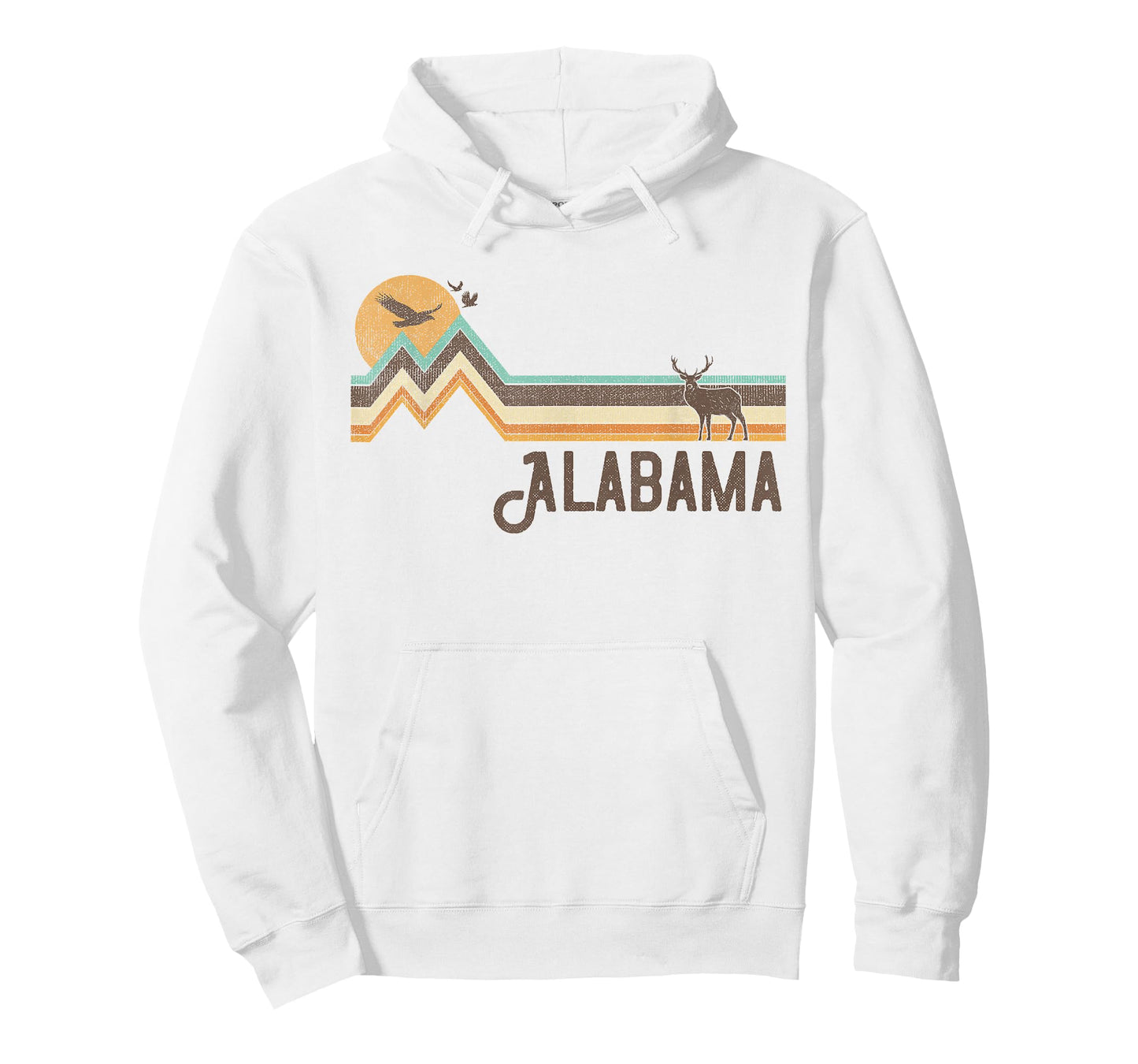 Alabama - Vintage Men Women 70s 80s Graphic Cool Nature T-Shirt