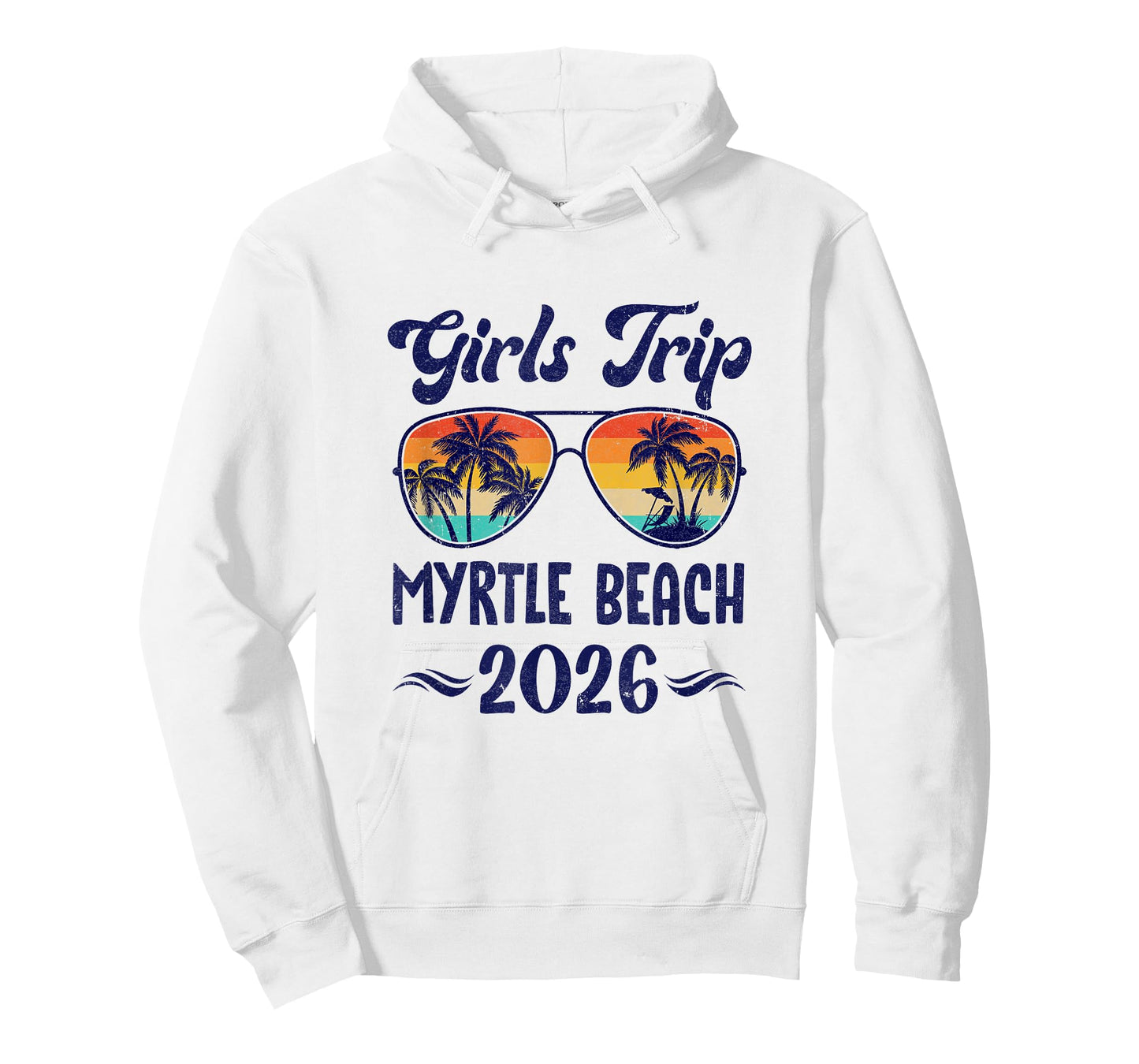 Myrtle Beach Girls Trip Beach Vacation 2026 Matching Group T-Shirt