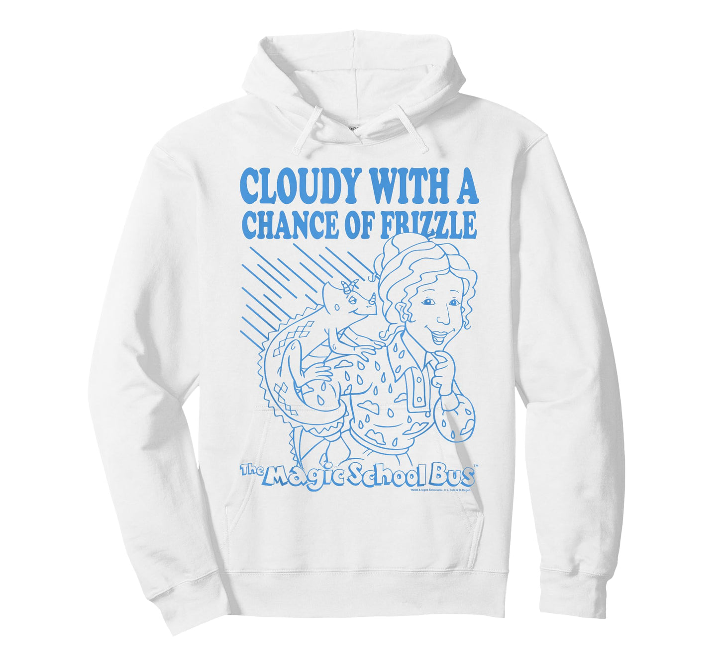 The Magic School Bus Cloudy with a Chance of Frizzle Cartoon T-Shirt