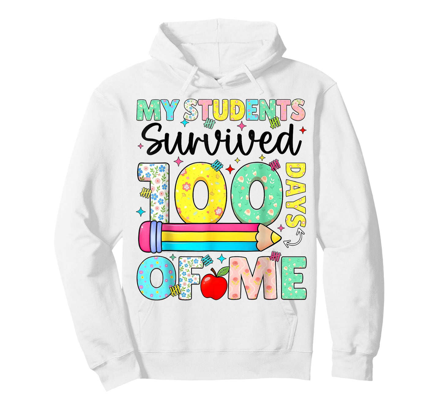 My Students Survived 100 Days of Me School Teacher Funny T-Shirt