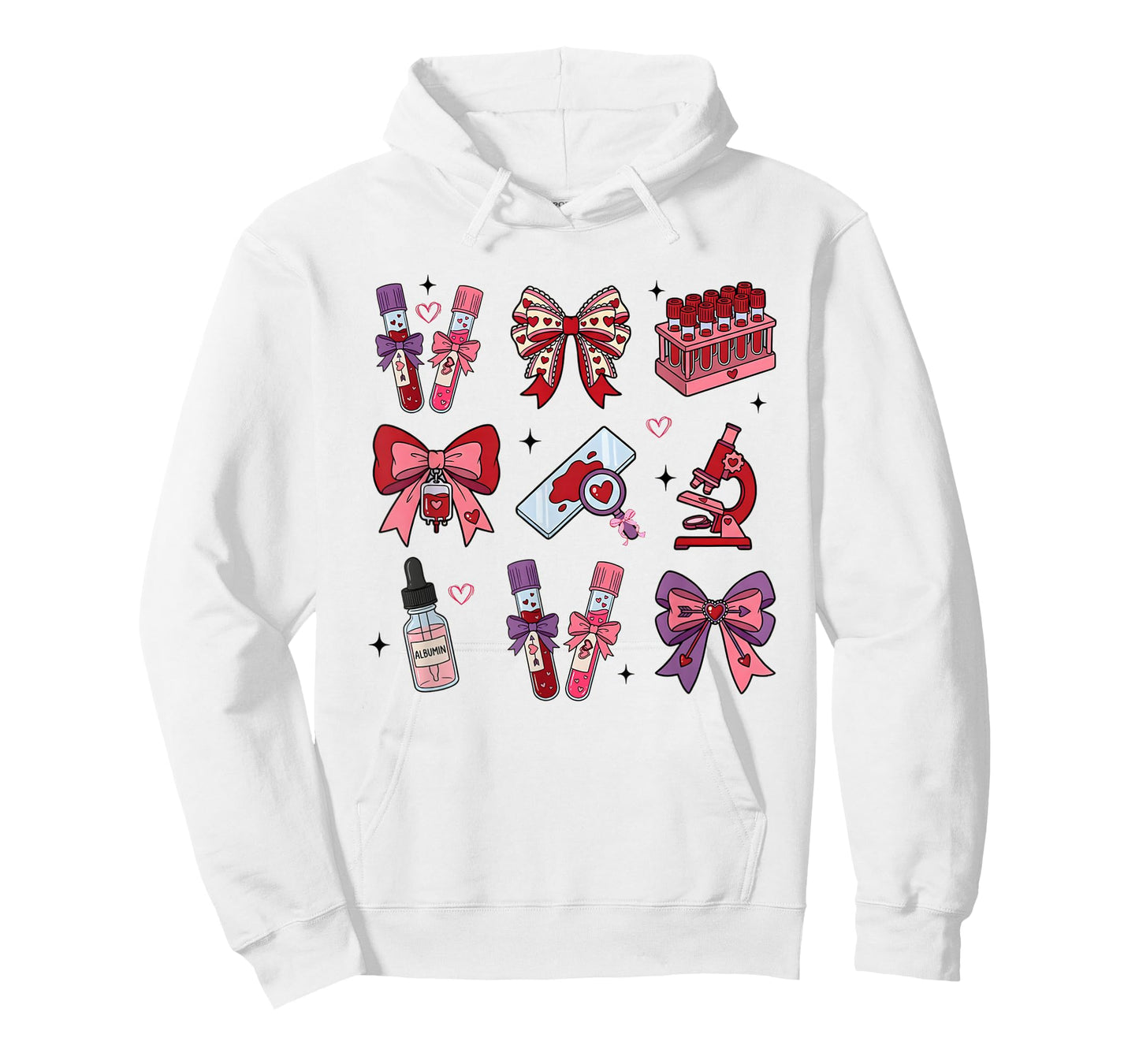 Lab Tech Valentine's Day Laboratory Scientist Hematology T-Shirt