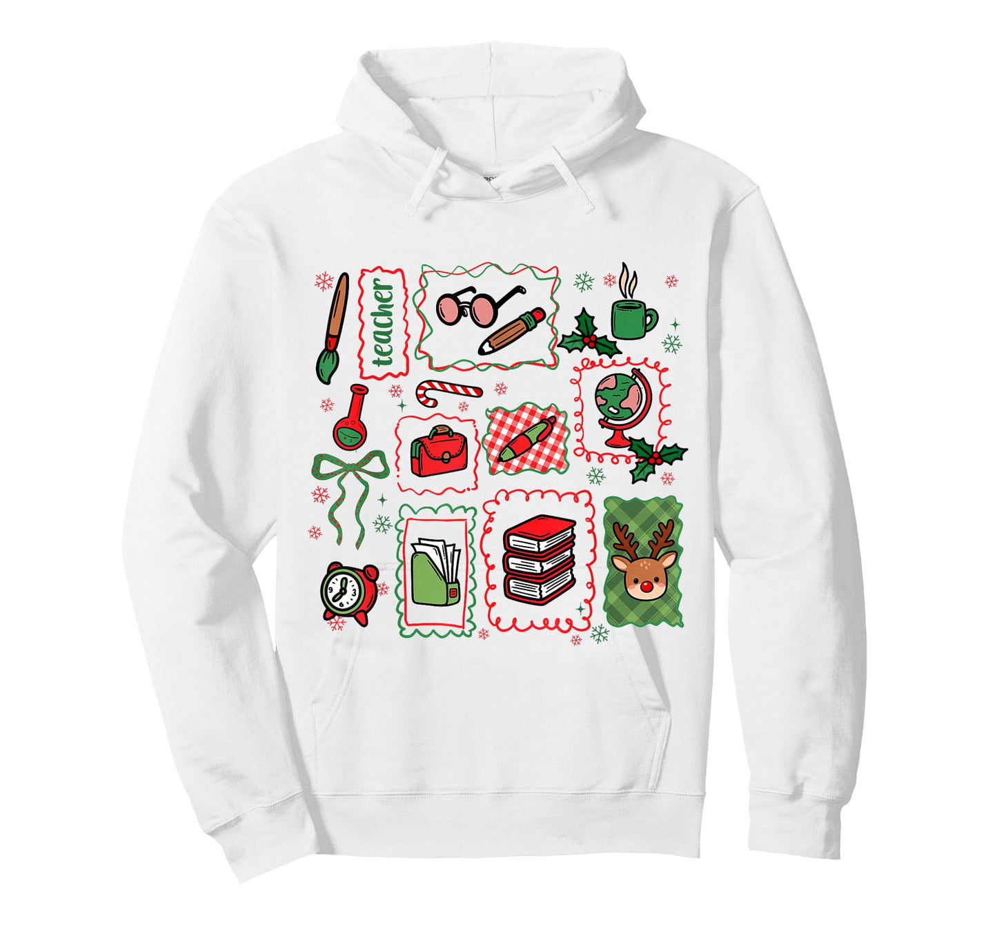 Christmas Teacher Squad Festive Holiday Xmas Teaching Women T-Shirt