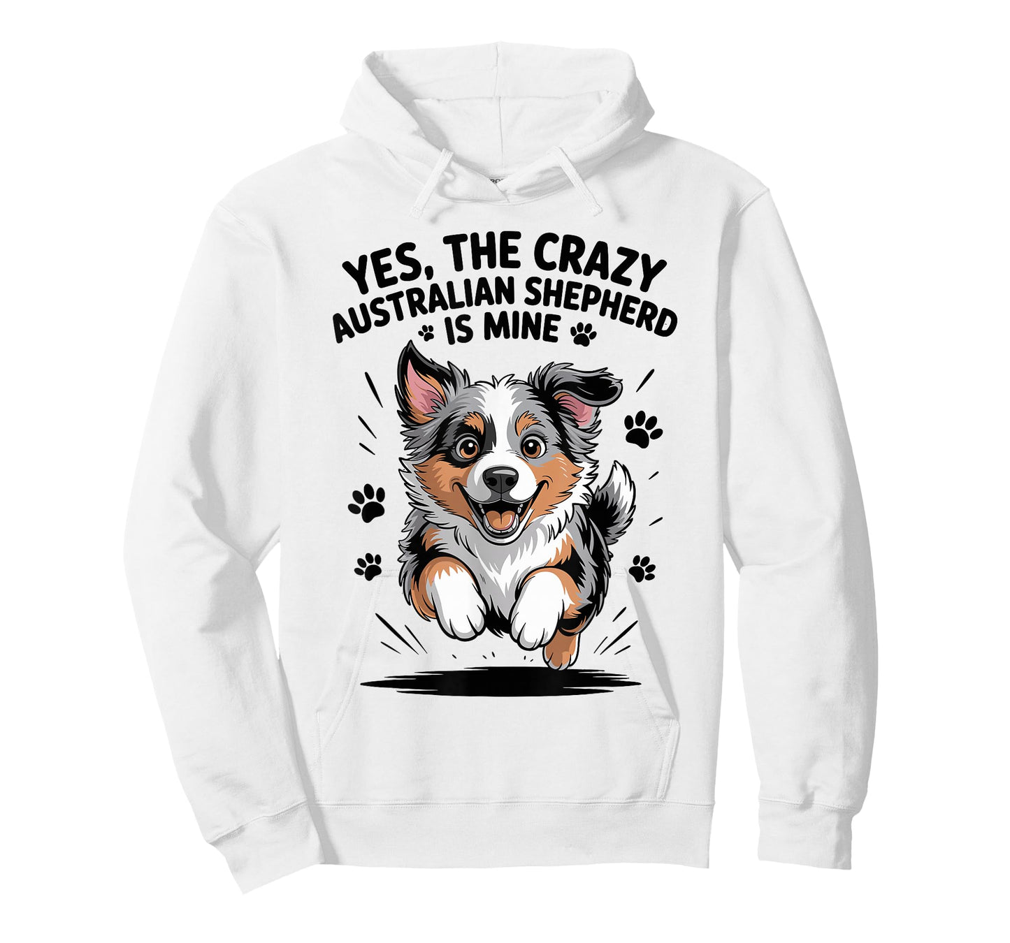 Cute Pet Dog Lover Owner Breed Funny Australian Shepherd T-Shirt