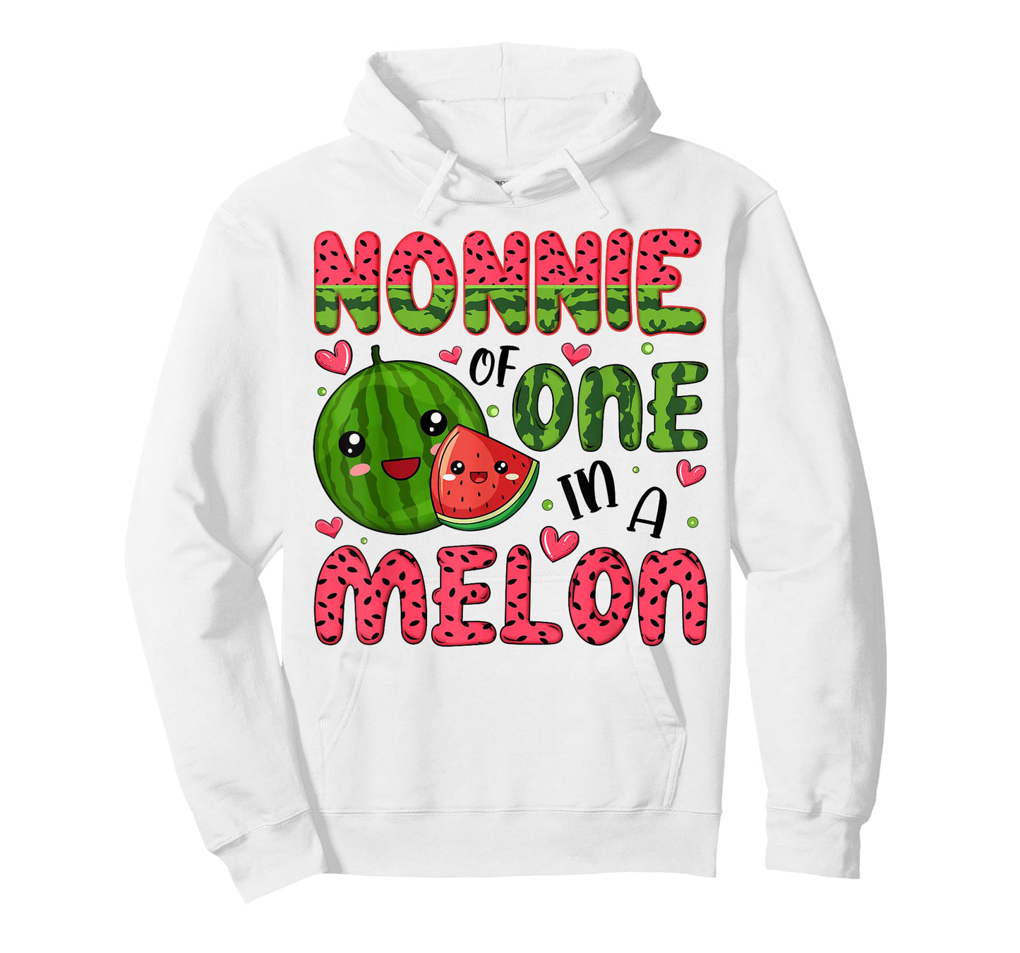 Nonnie of One in A Melon 1St Birthday Watermelon Party T-Shirt