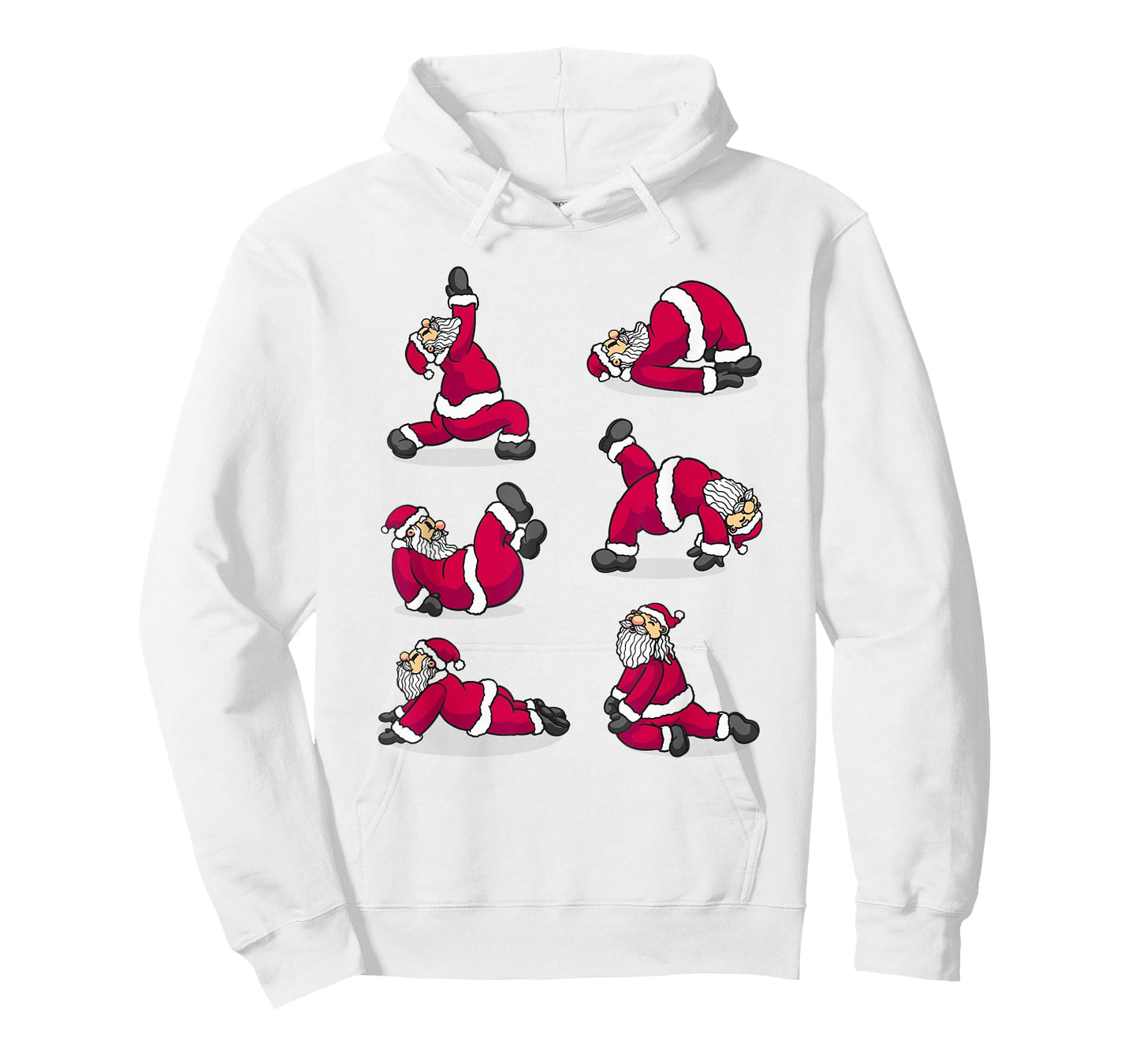 Santa Claus Practice Yoga T-Shirt