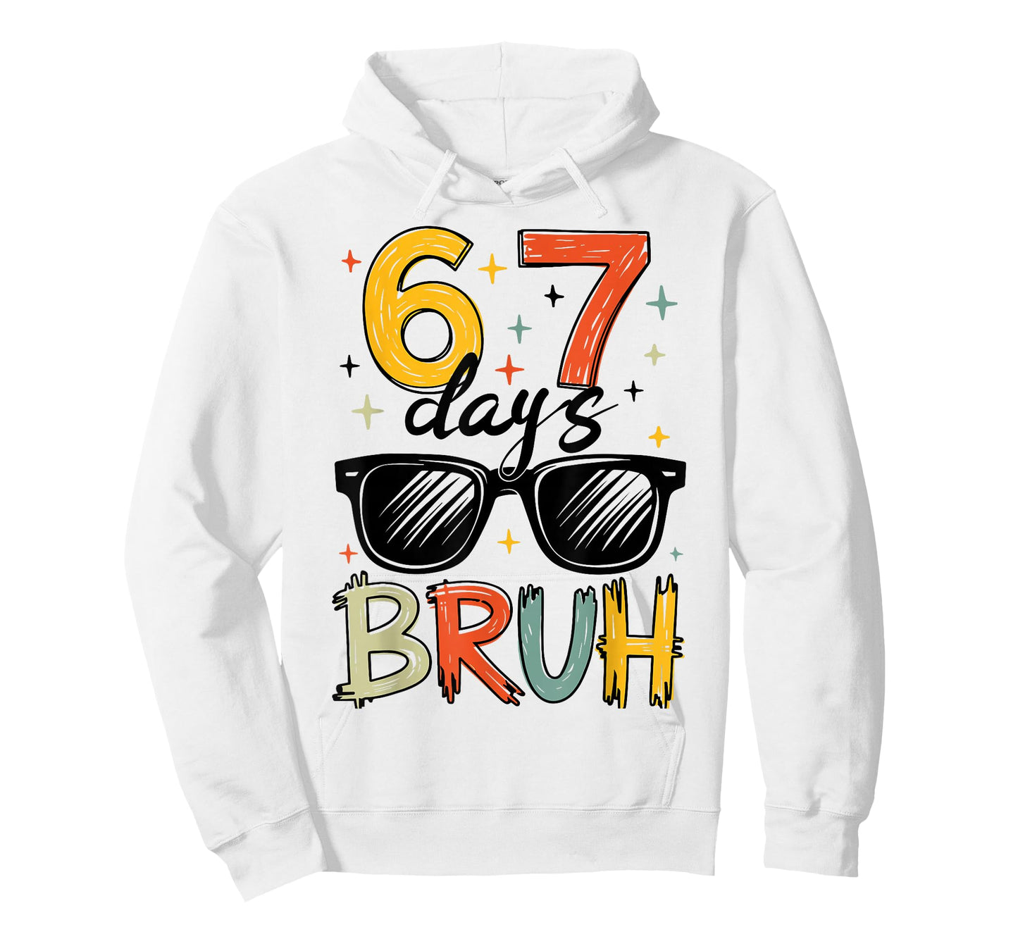 I Survived 67 Days Bruh Funny Six Seven 6 7 Meme Gen Z T-Shirt