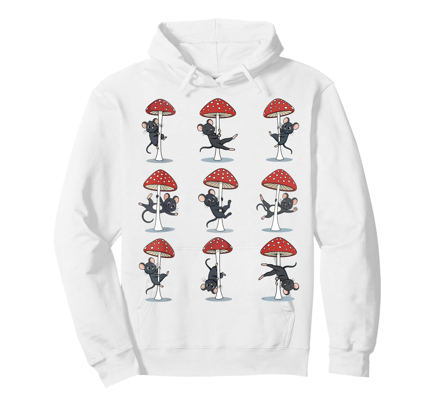 Mouse Pole Dancing Lover Mushroom Pole Dancer Funny T-Shirt