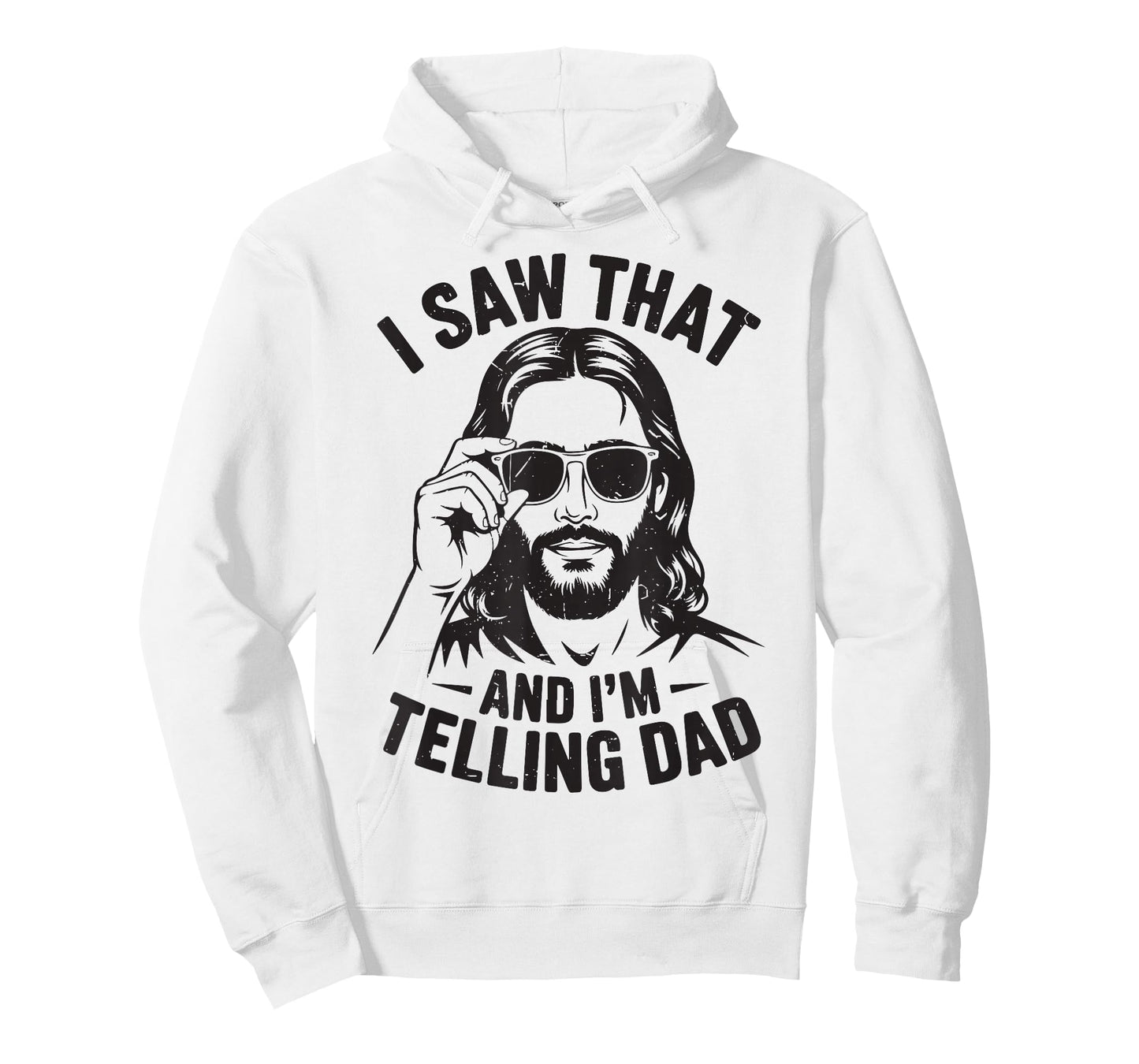 I Saw That Im Telling Dad Jesus Christ Meme Christian Humor T-Shirt