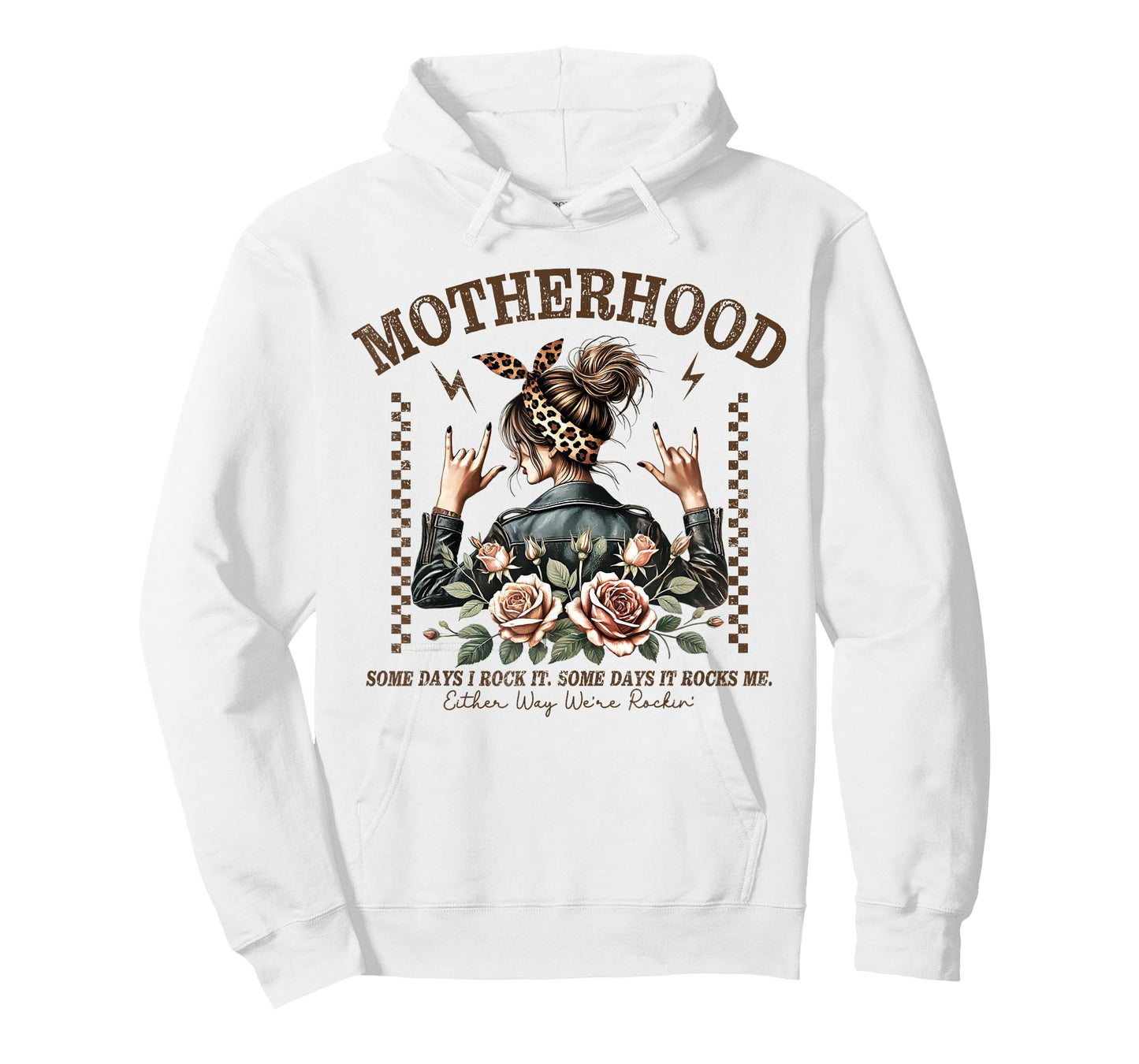 Rocking Motherhood Mom Mother's Day Cool Graphic T-Shirt