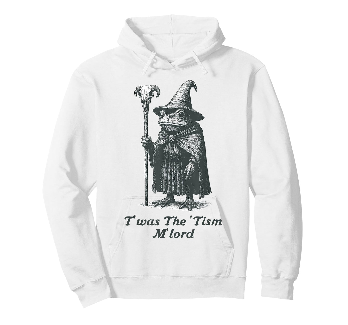 'TWAS The tism M'lord Funny Meme Frog Witch Autism Awareness T-Shirt