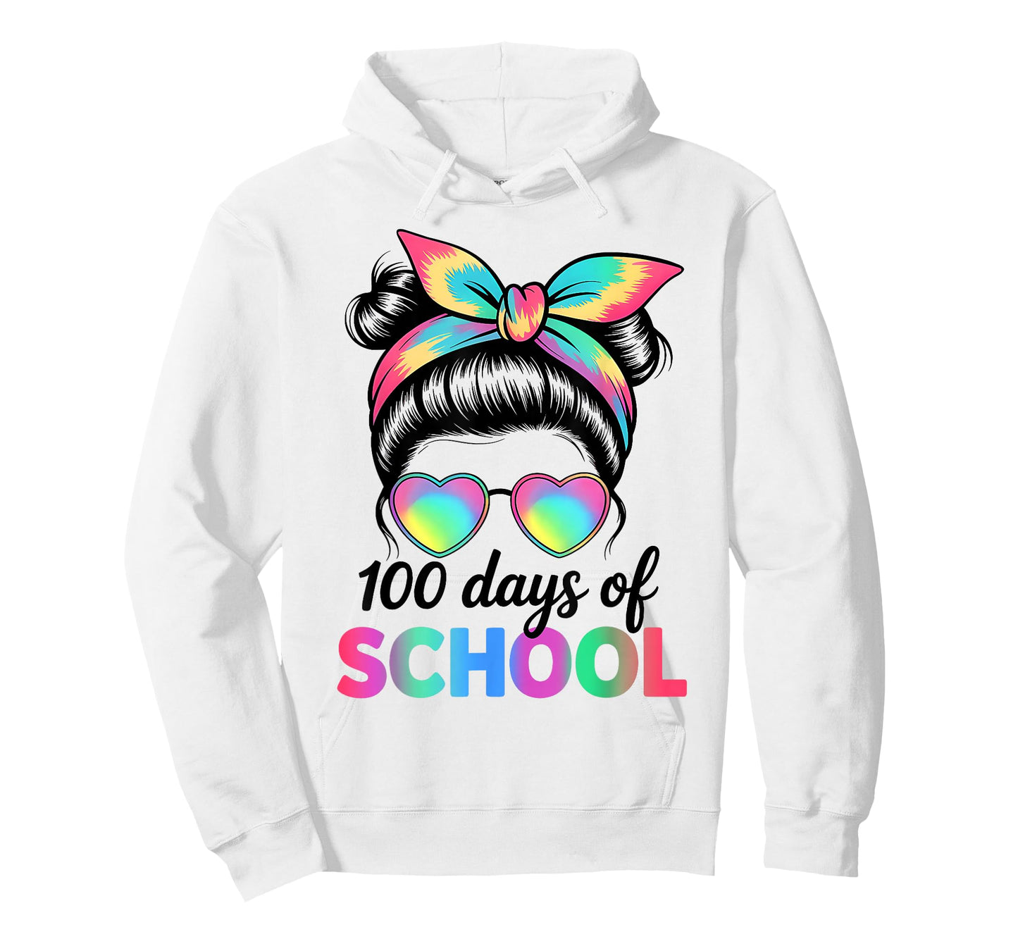 Cute 100 Days of School Girls Kids 100th Day of School T-Shirt