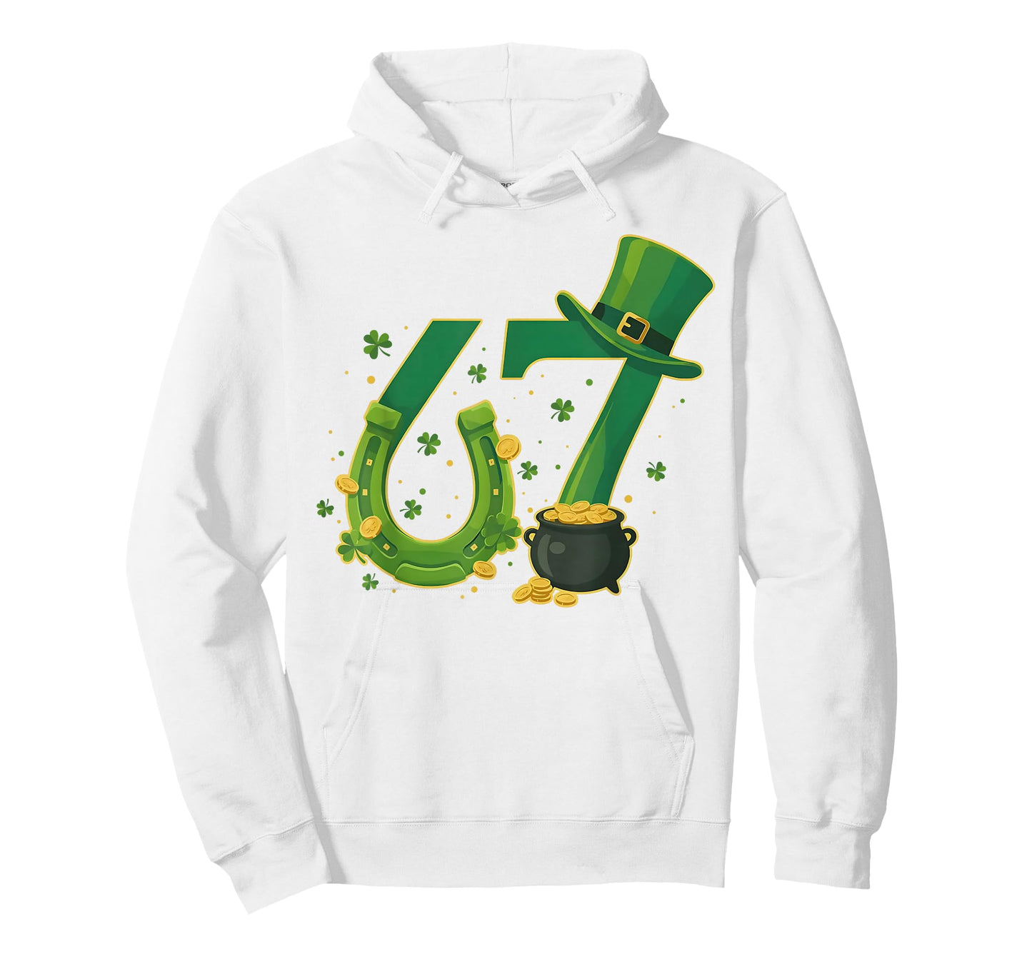 Six Seven 67 6 7 St Patricks Day Funny Saint Paddy's Day 67 T-Shirt