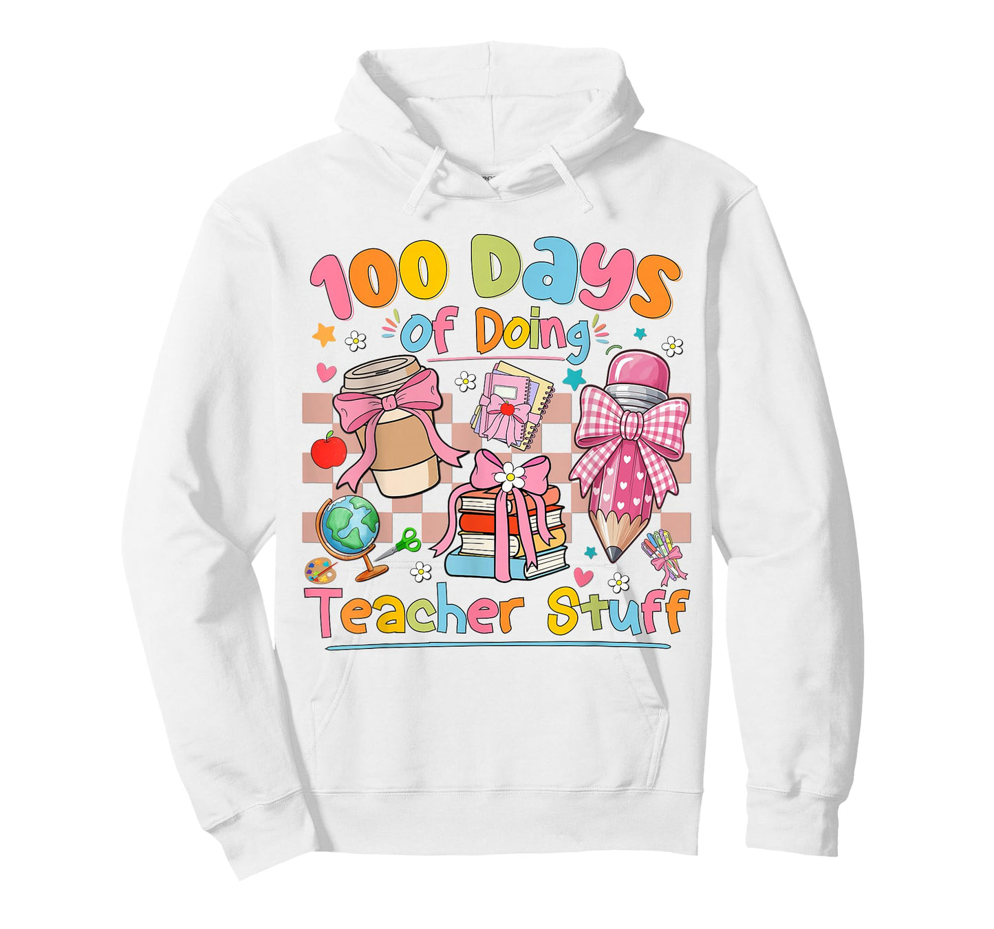 100th Day of School Teacher 100 Days Coffee Books T-Shirt