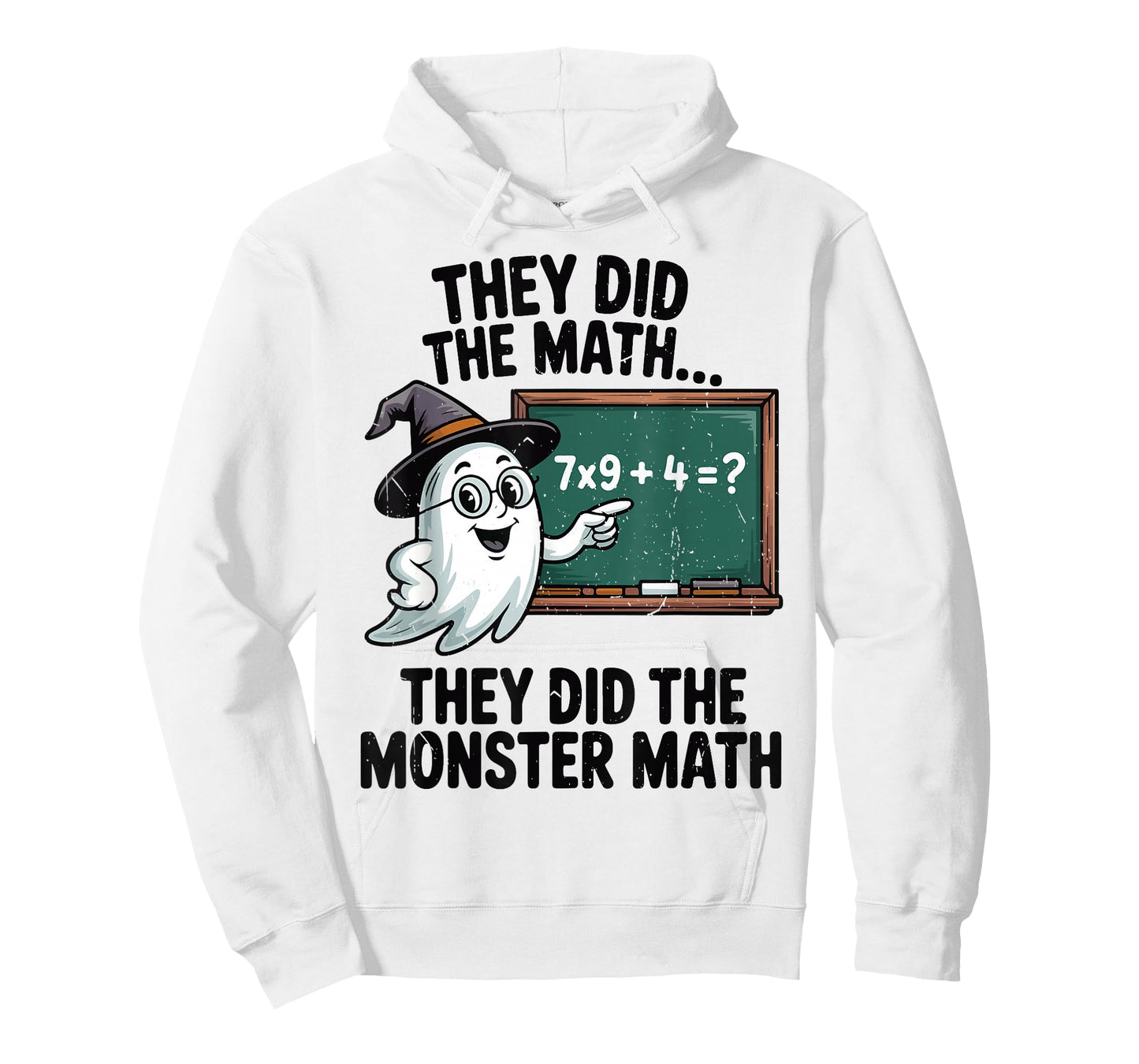 They Did Monster Math Teacher Halloween Costume Mathematics T-Shirt