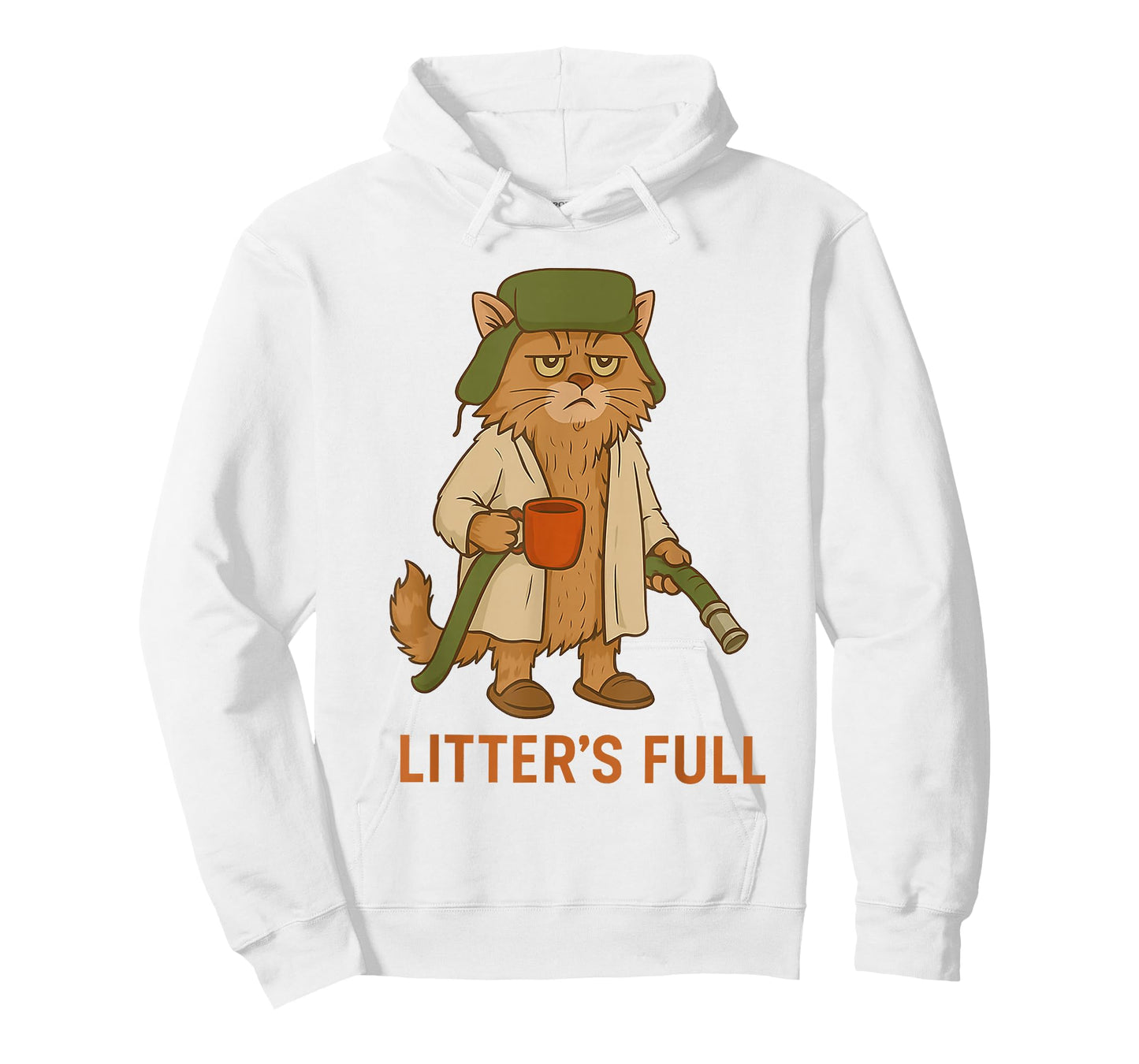 Funny Cat Christmas, Litter’s Full Cat T-Shirt