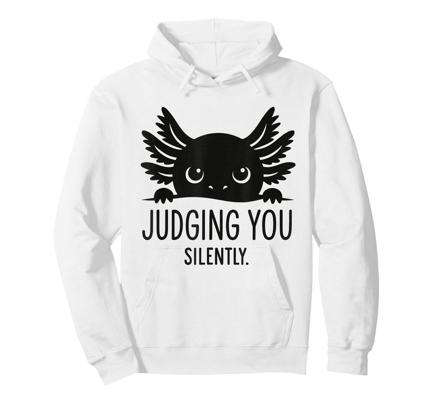 Funny Axolotl Judging You Silently Cute Amphibian T-Shirt